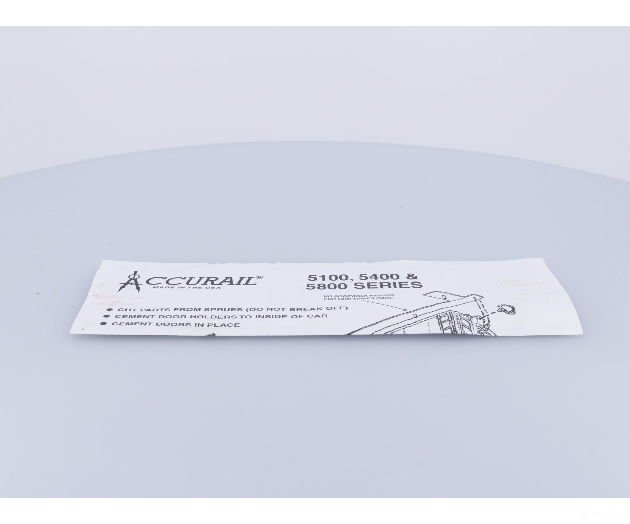 Accurail 5409 HO 50’ Double Plug Door Boxcar Illinois Central (IC) 150043 Freight Cars