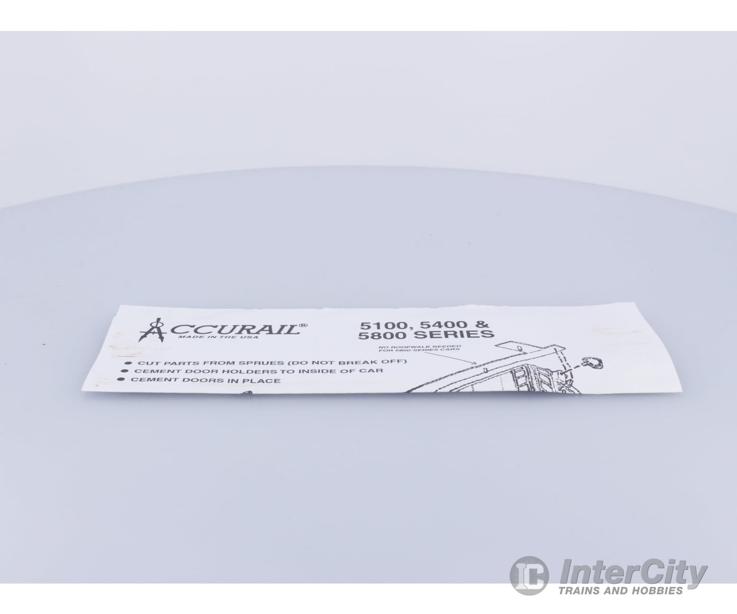 Accurail 5409 HO 50’ Double Plug Door Boxcar Illinois Central (IC) 150043 Freight Cars