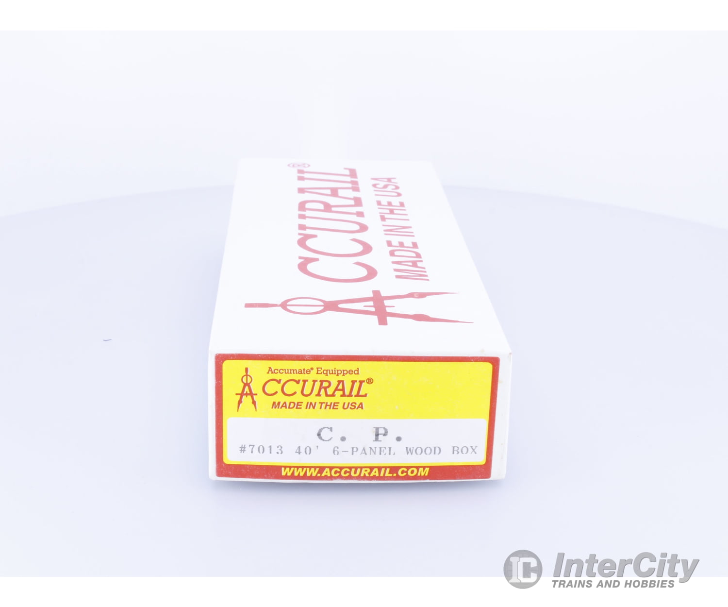 Accurail 7013 HO 40’ 6 Panel Wood Boxcar Kit #4 Canadian Pacific (CP) 123468 Freight Cars
