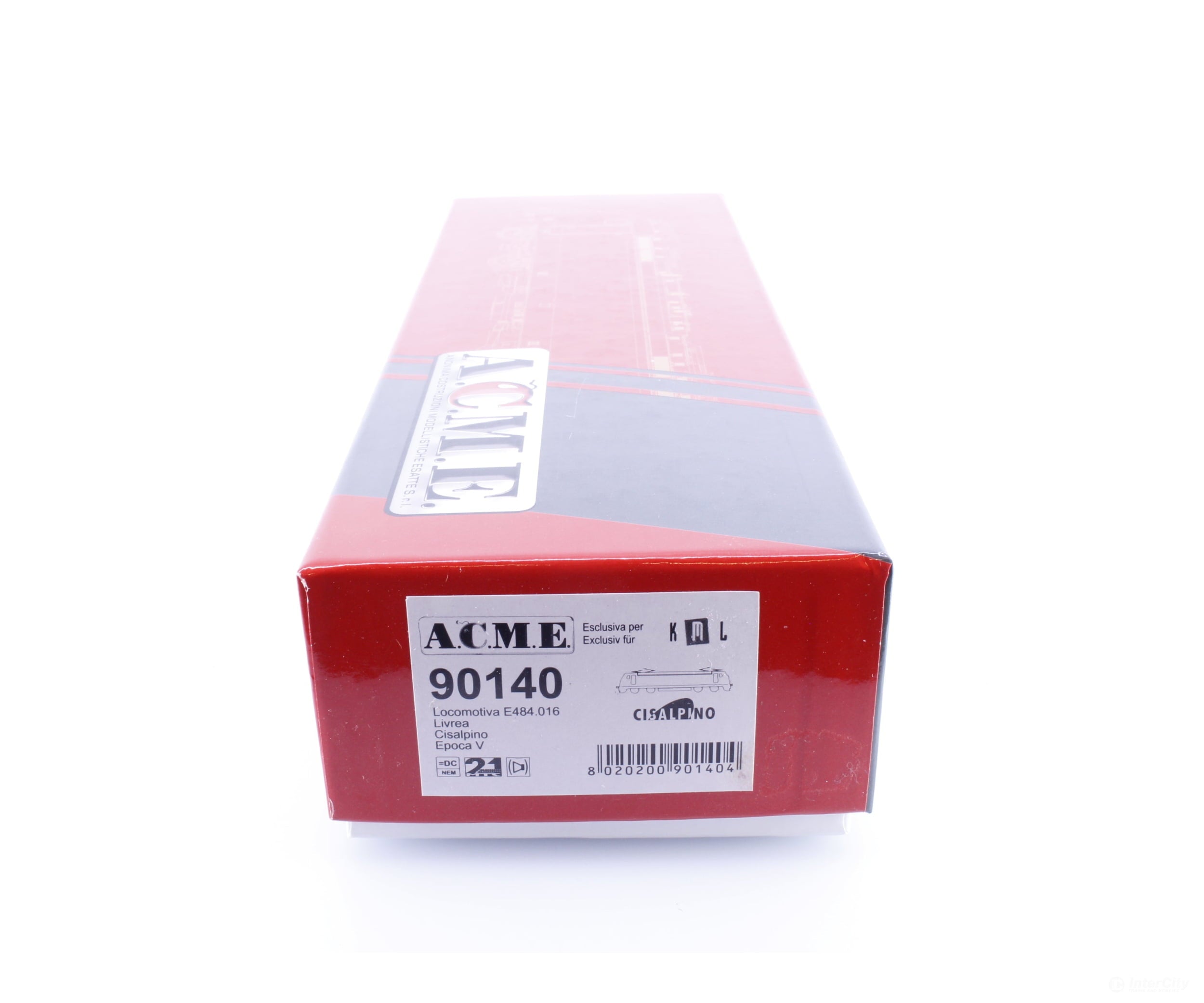 ACME 90140 HO SOB E484 Cisalpino Electric Locomotive E484016 DCC & Sound - European Locomotives