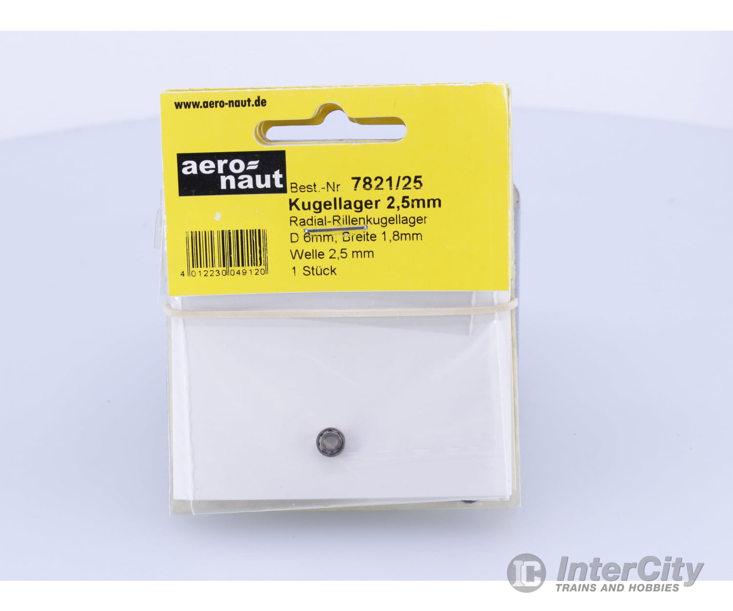 Aero-Naut 7821/25 D-2,5,D-6,B-1,8 Metric Micro-Light Radial Deep Groove Ball Bearing 1 Pc #1 Parts