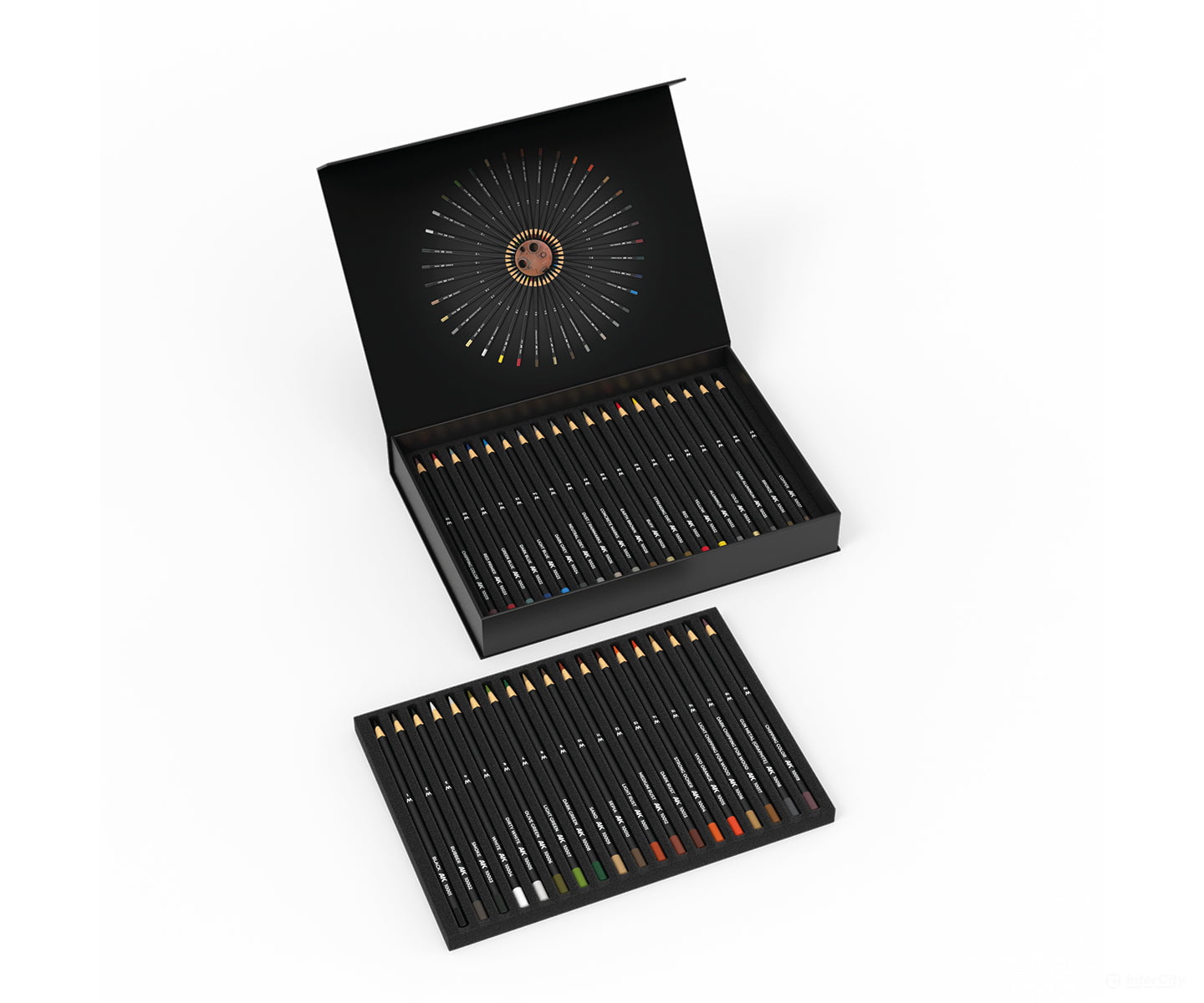 AK Interactive AK10047 Weathering Pencils - Full Range Boxed (All 37 Colours) Weathering