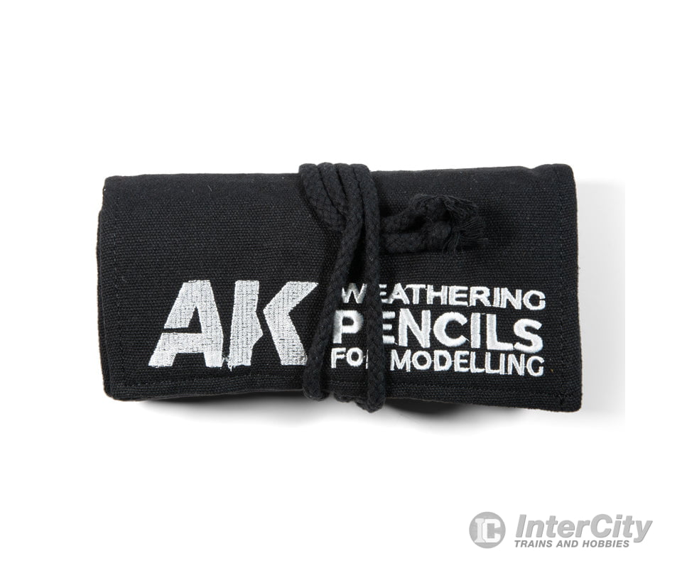 Ak Interactive Ak10048 Weathering Pencils - Full Range Cloth Case (All 37 Colours)