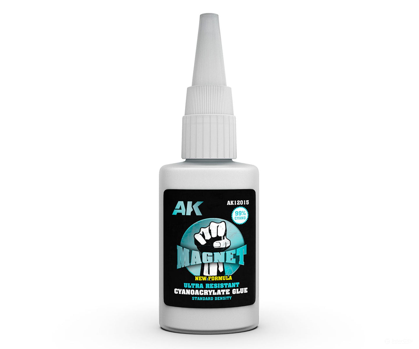 AK Interactive AK12015 MAGNET Standard Density (Regular) Cyanoacrylate CA Glue - 20g Bottle - Glues & Adhesives