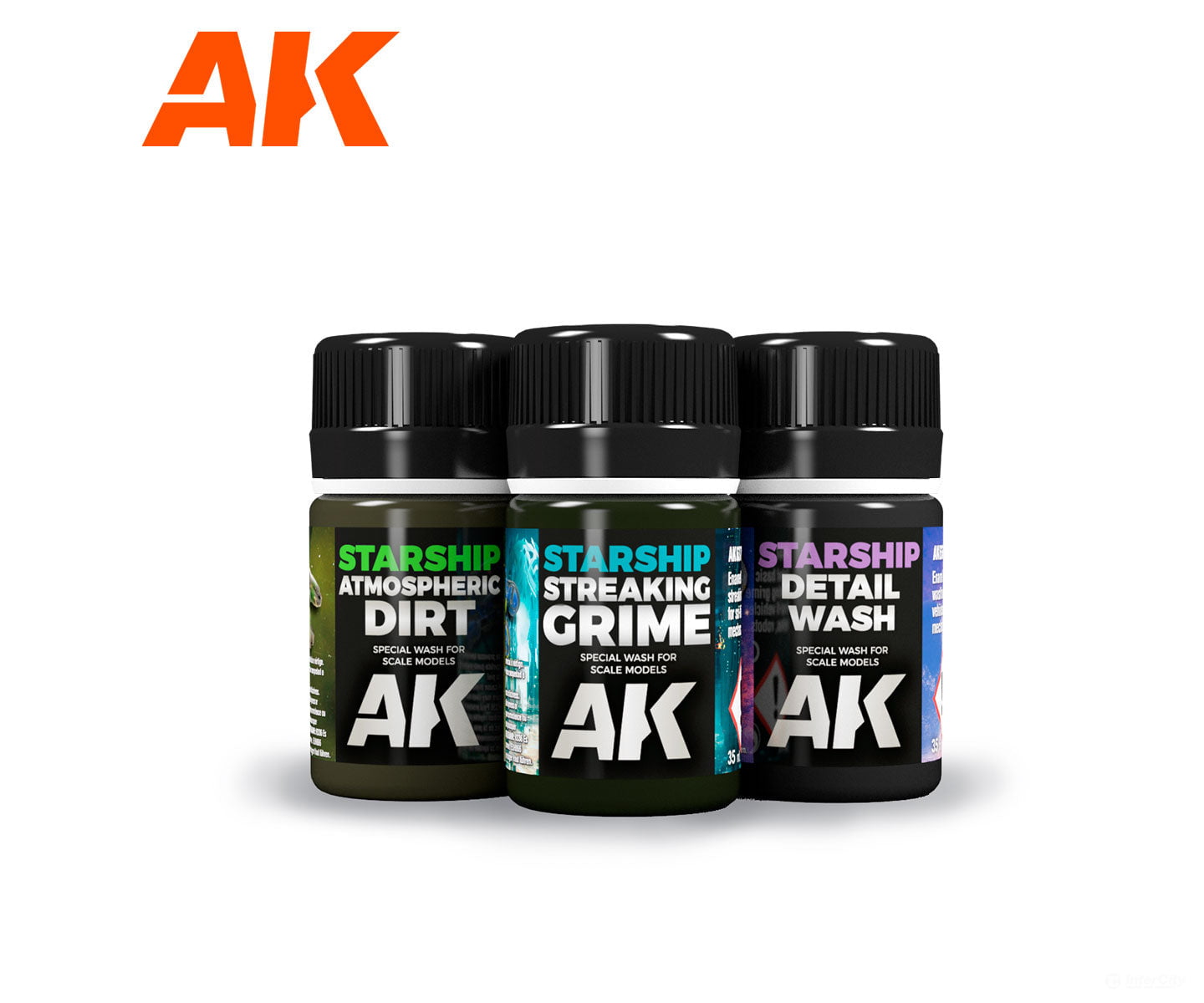 AK Interactive AK639 Sci-fi Weathering Set Weathering
