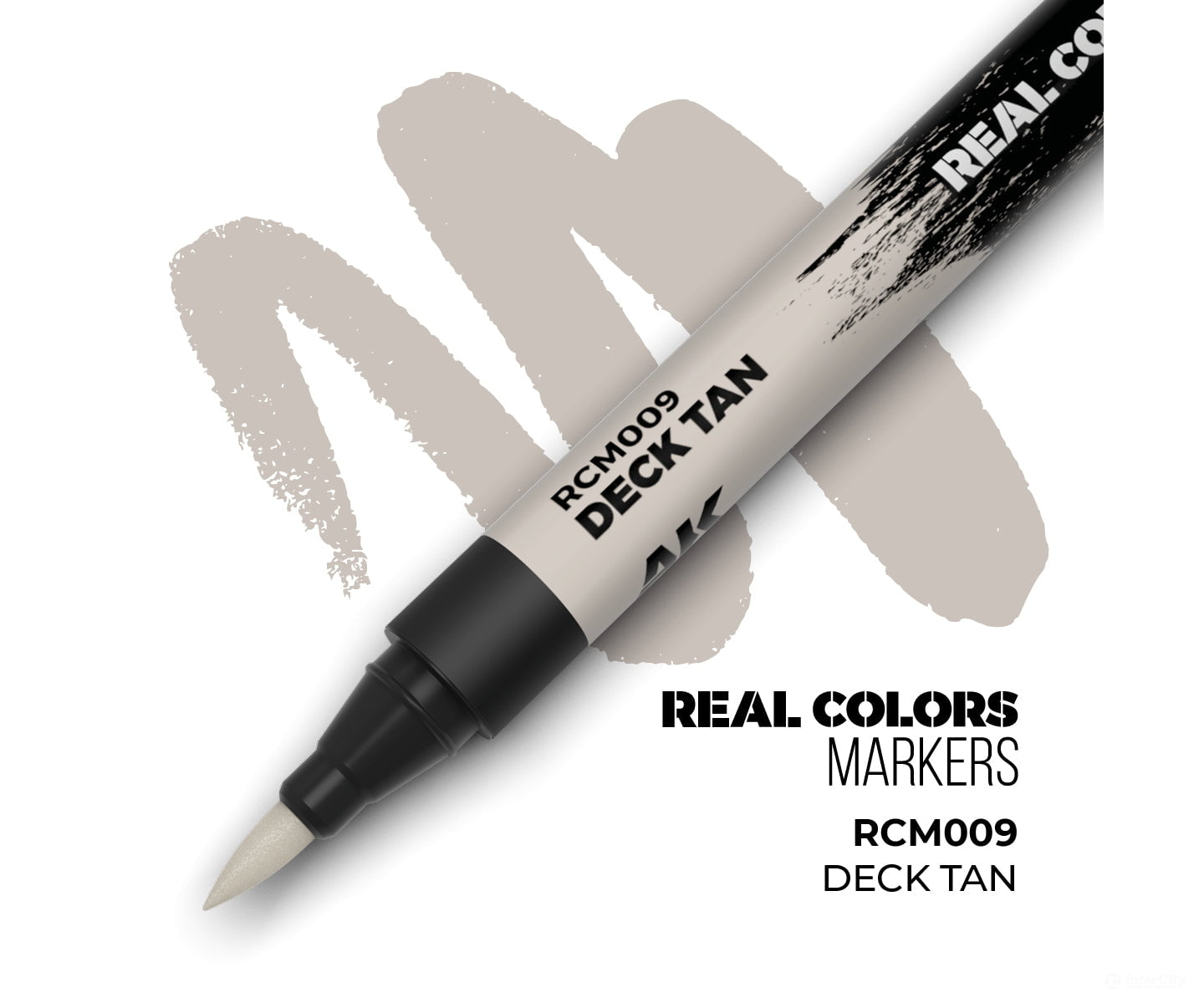 AK Interactive Real Color RC Markers RCM009 Deck Tan - 1 pc - Paint