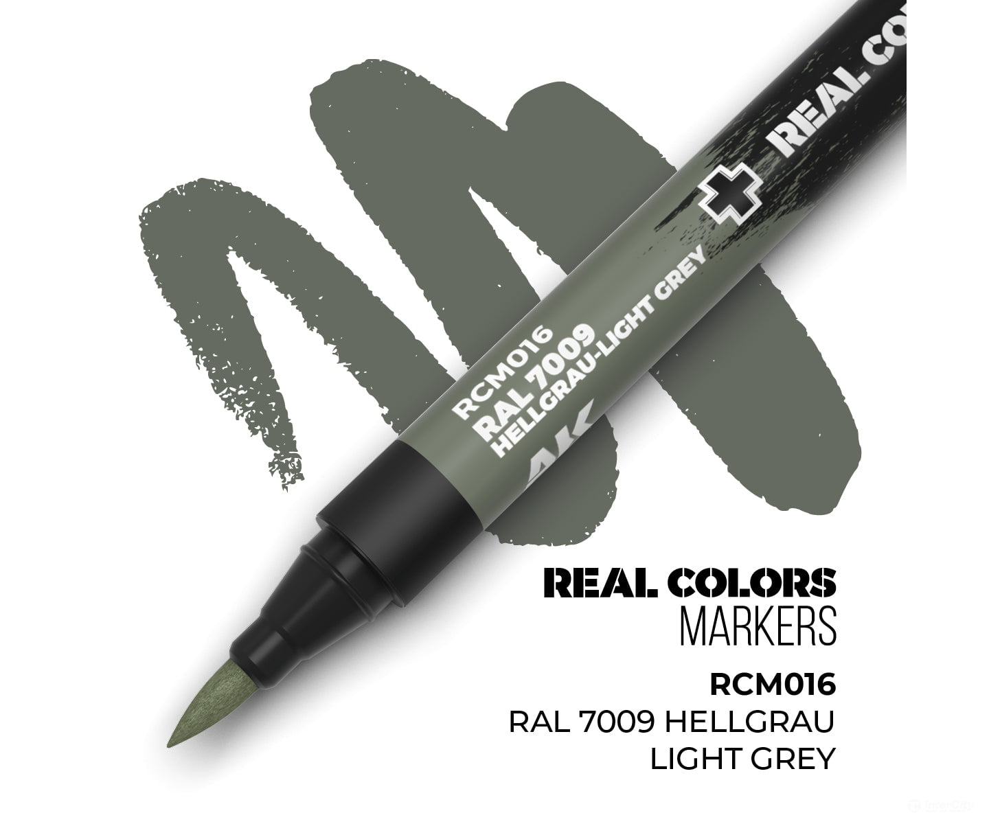 AK Interactive Real Color RC Markers RCM016 RAL 7009 Hellgrau - 1 pc - Paint
