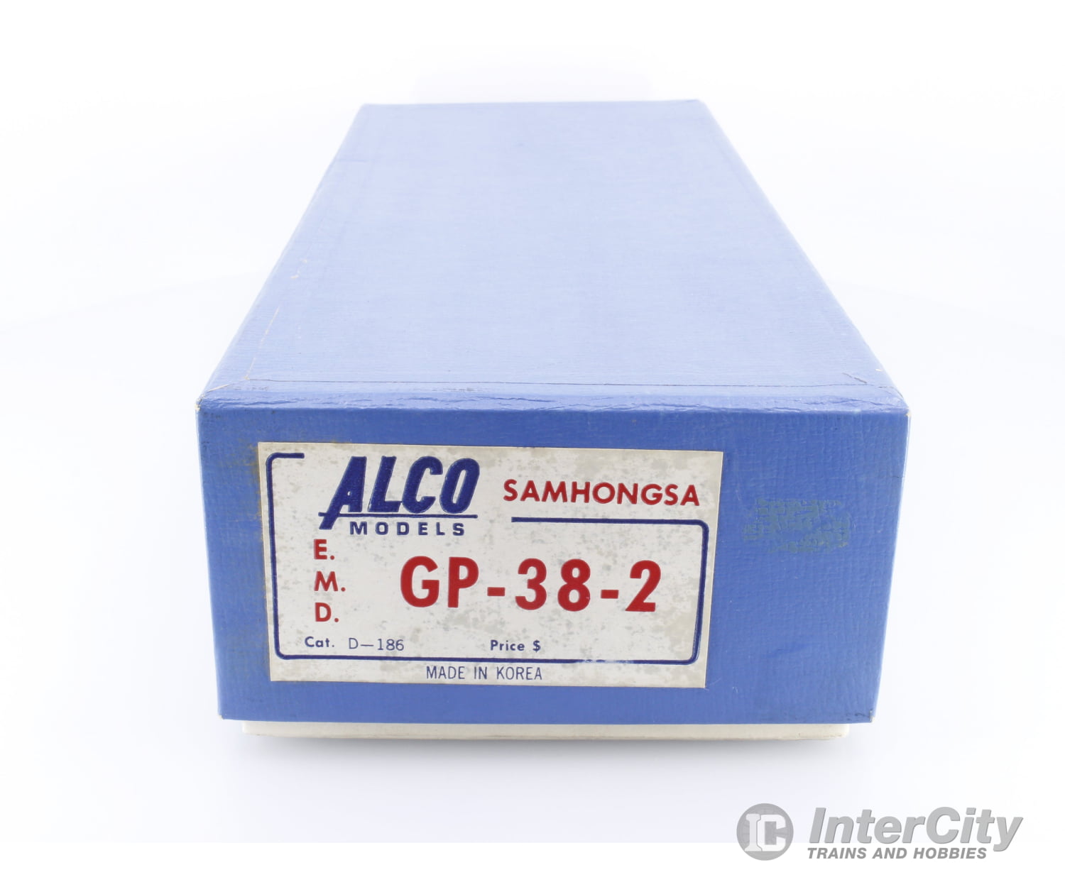 ALCO Models D-186 HO Brass GP38-2 Analog DC Locomotives