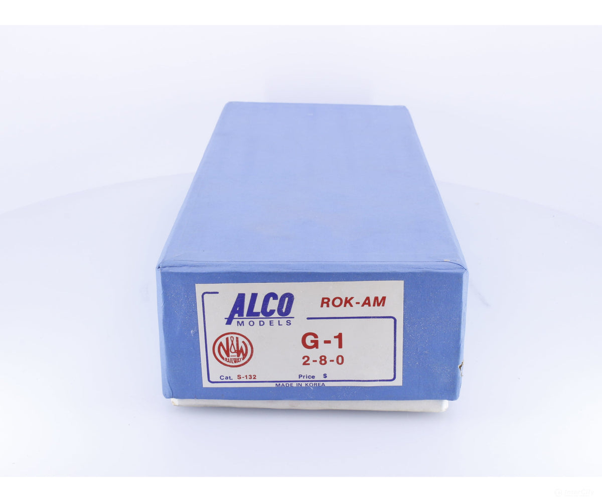 ALCO Models S-132 HO Brass Class G-1 2-8-0 Steam Locomotive For Repair Undecorated Analog DC - Locomotives