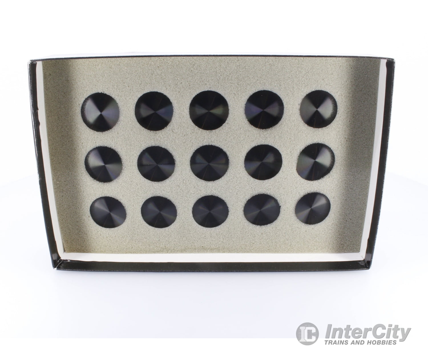 Alcoknob KN-1250B 25 Pieces of Assorted Black Anodized Aluminum Control Knobs Analog Throttles & Power