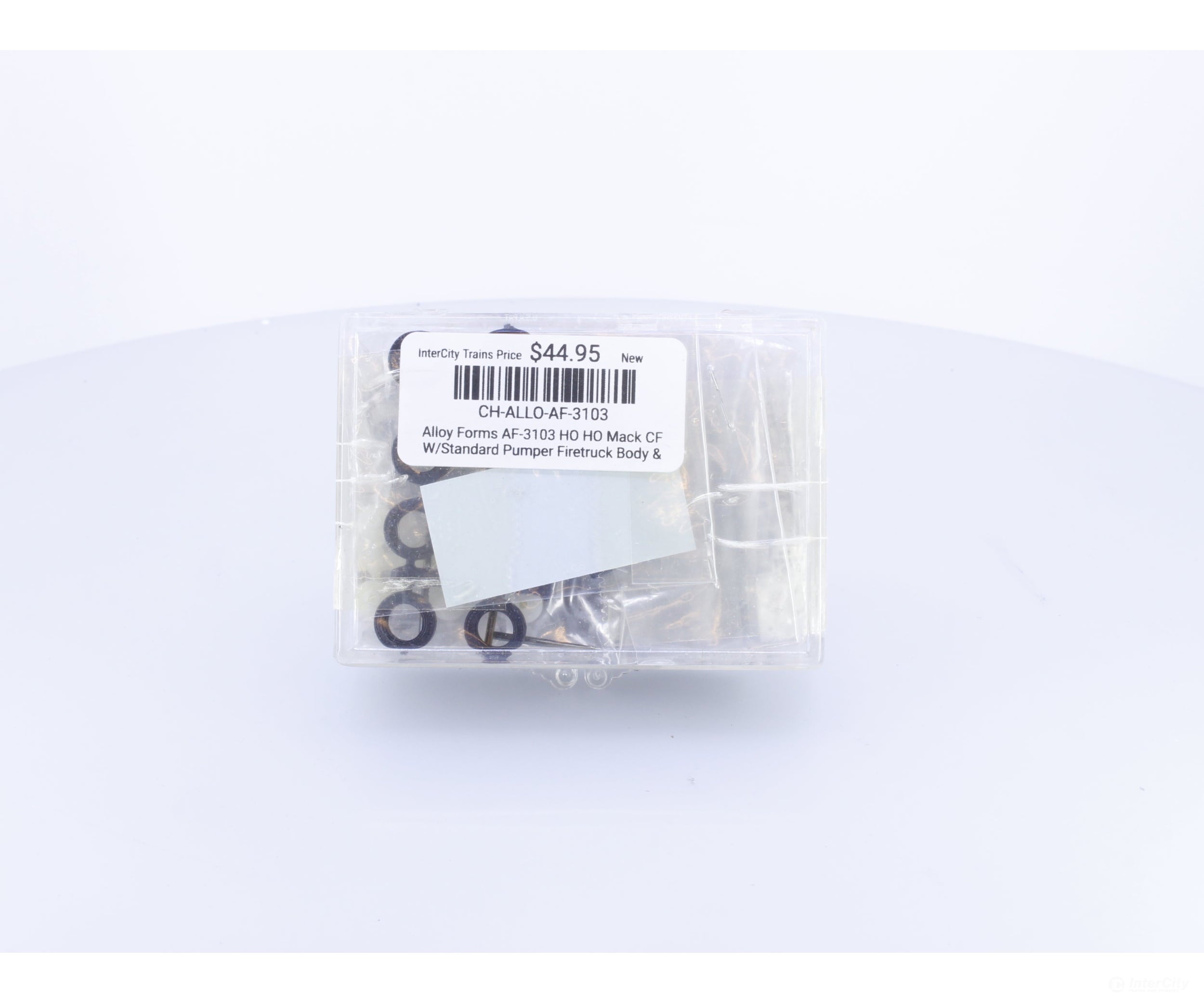 Alloy Forms AF-3103 HO HO Mack CF W/Standard Pumper Firetruck Body & Spoke Wheels - Vehicles