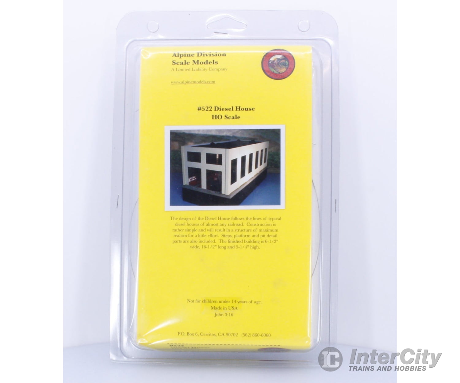 Alpine Division Scale Models 522 HO Diesel House Structures