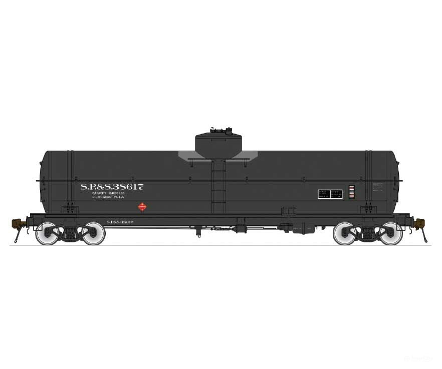 American Limited Models Ho 1860 Gatc Welded Tank Car - Ready To Run -- Spokane Portland & Seattle