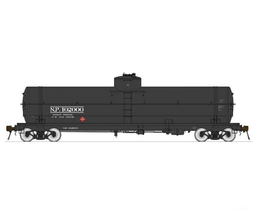 American Limited Models Ho 1868 Gatc Welded Tank Car - Ready To Run -- Northern Pacific 102040