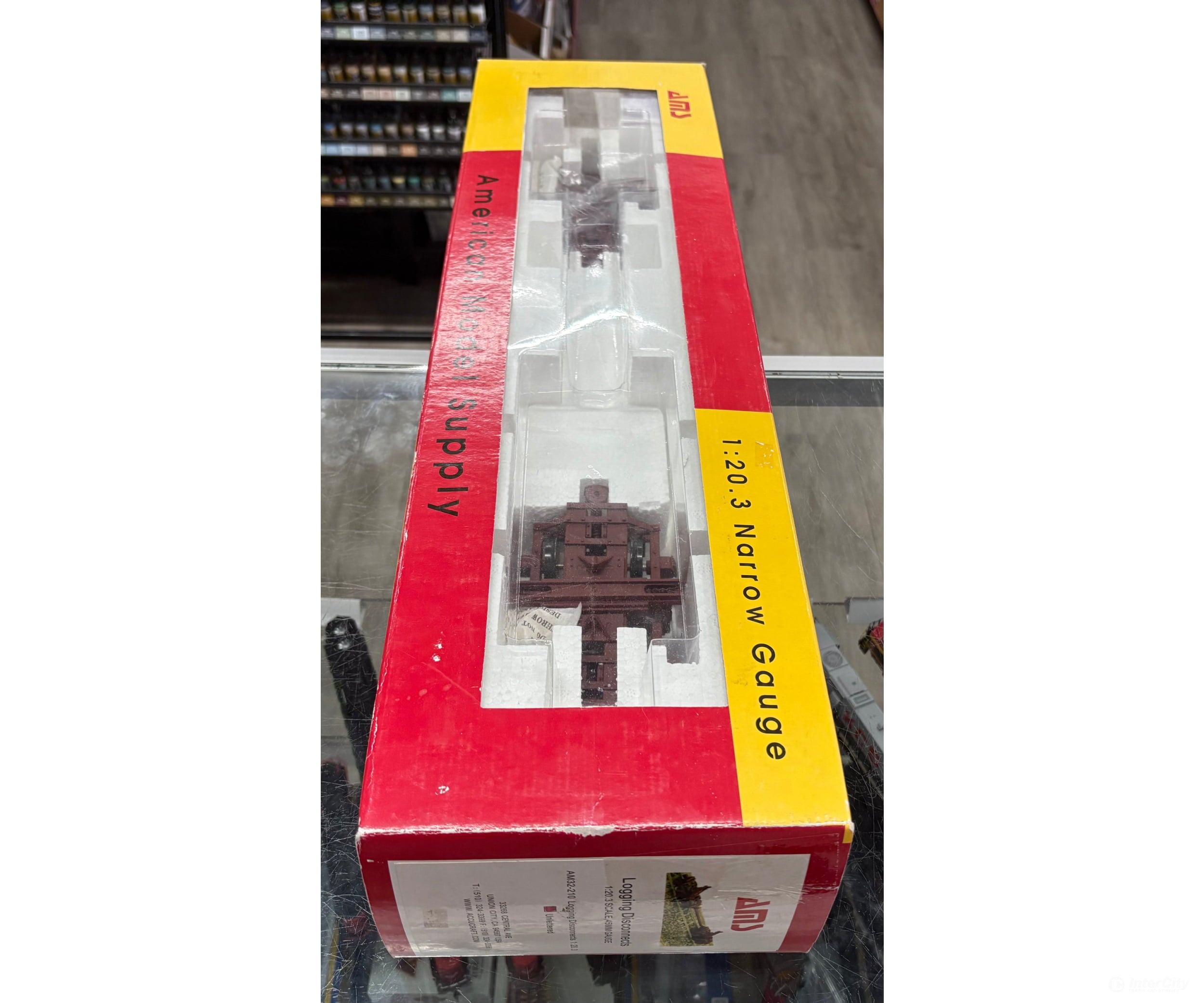 American Model Supply AM32-210 G 1:20.3 Scale 45MM Narrow Gauge Logging Disconnects Unlettered - Freight Cars