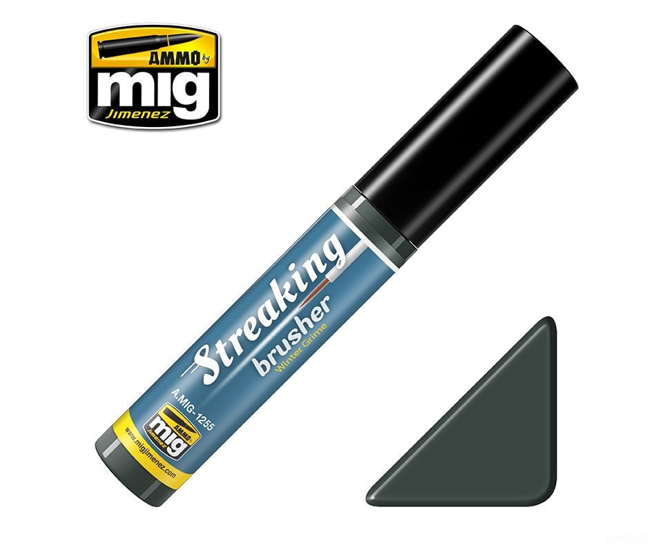 Ammo by Mig AMIG1255 Winter Grime Streaking Brusher Weathering