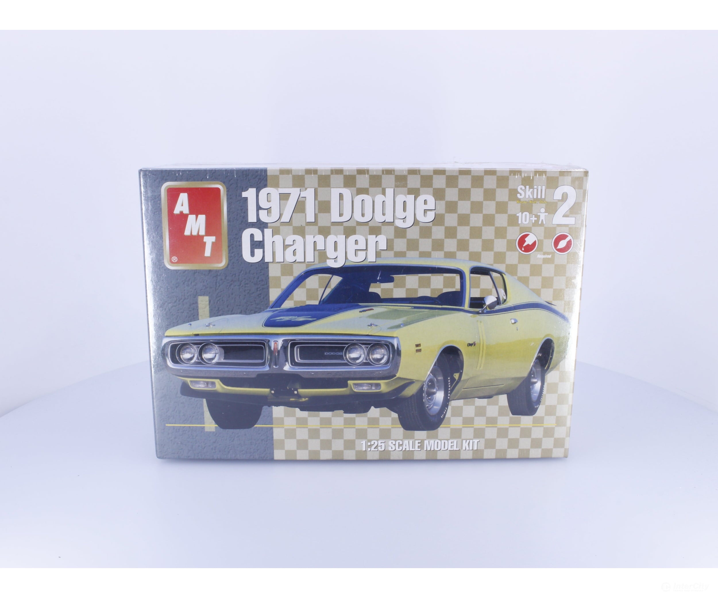 AMT 31253 G 1971 Dodge Charger Plastic Model Kit 1/25 (#2) Plastic Car Model Kits