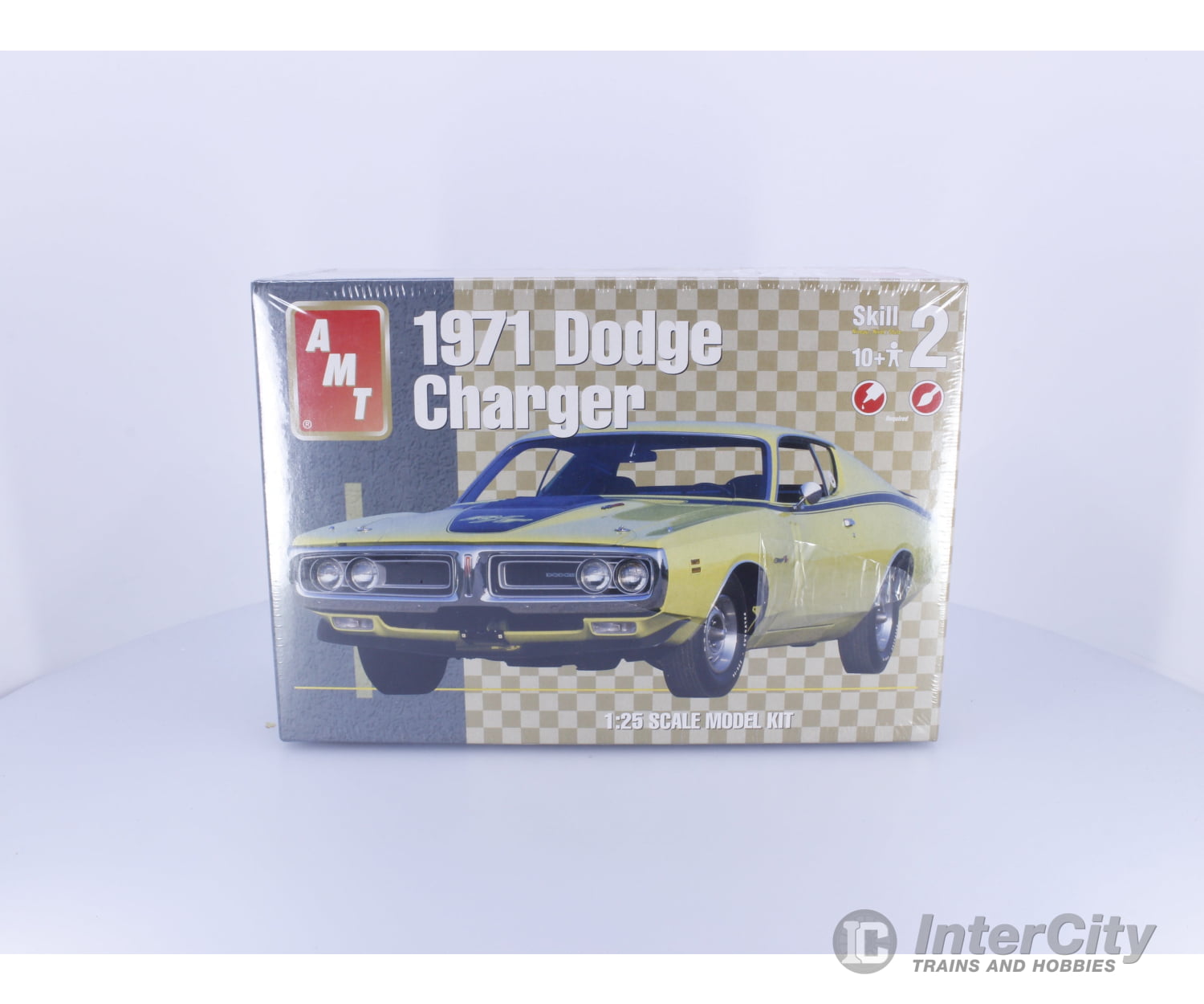 AMT 31253 G 1971 Dodge Charger Plastic Model Kit 1/25 (#1) Plastic Car Model Kits