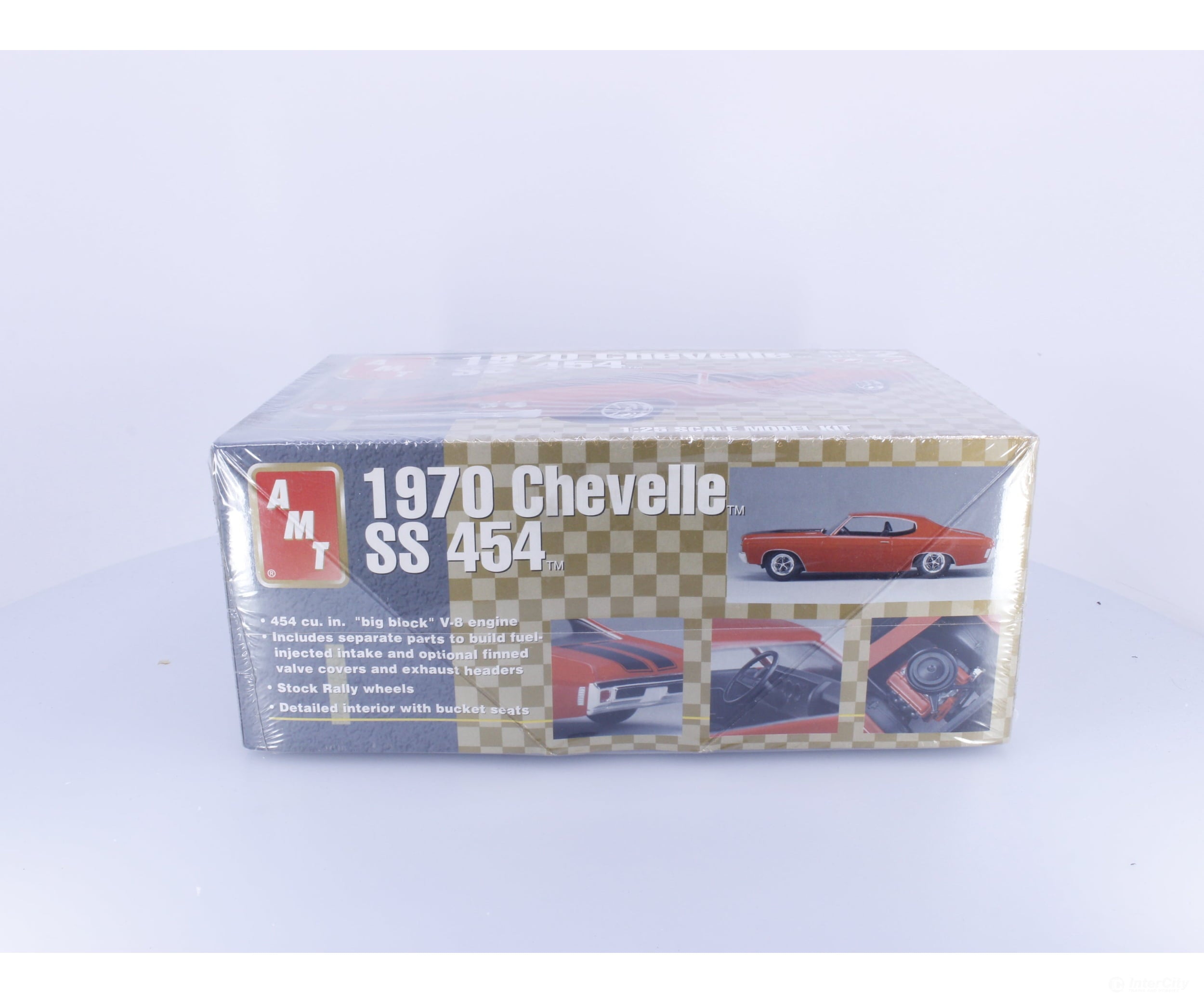 AMT 31640 G 1970 Chevrolet Chevelle SS 454 Plastic Model Kit 1/25 (#2) Plastic Car Model Kits