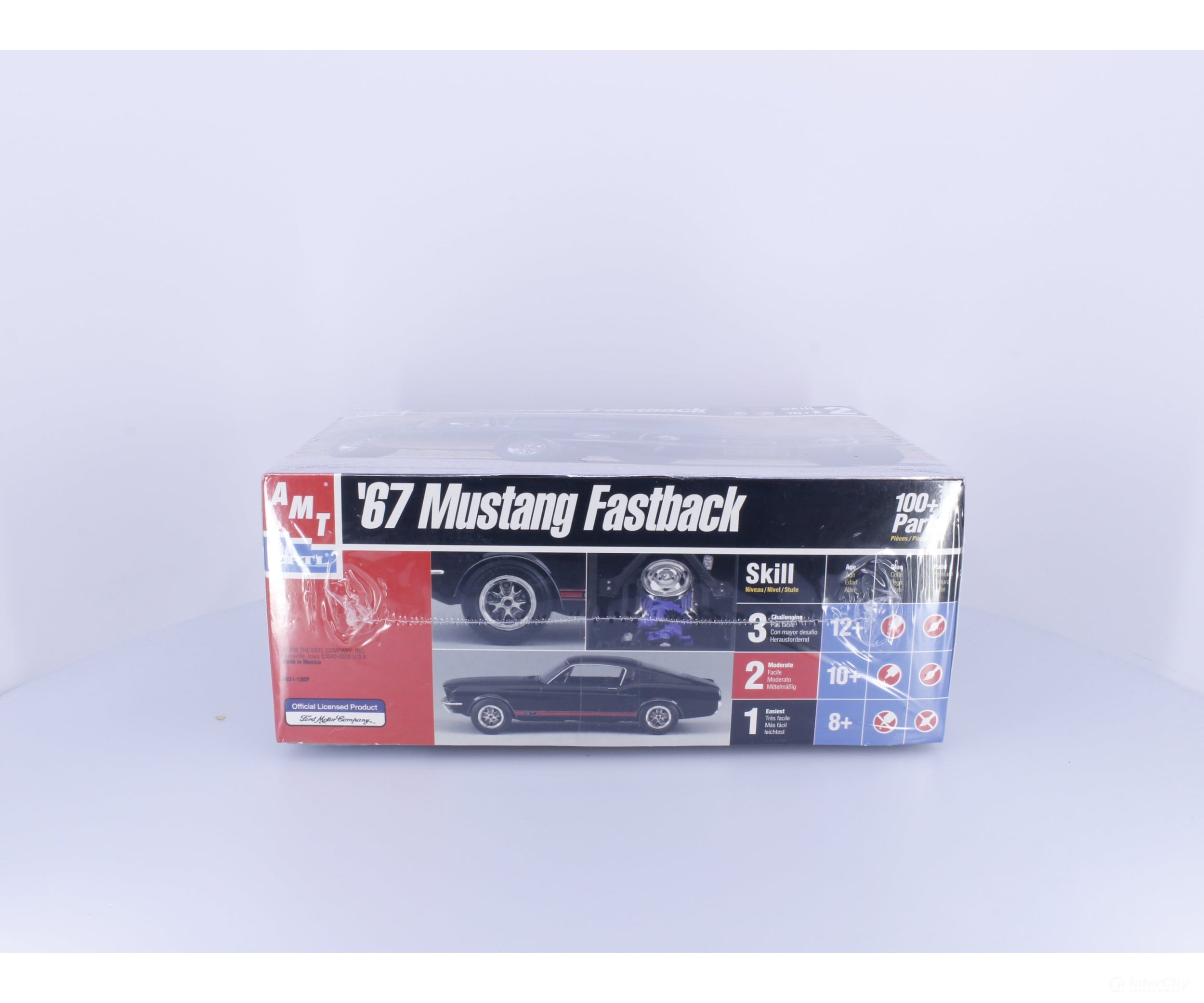 AMT 6631 G 1967 Ford Mustang Fastback Plastic Model Kit Cars & Trucks