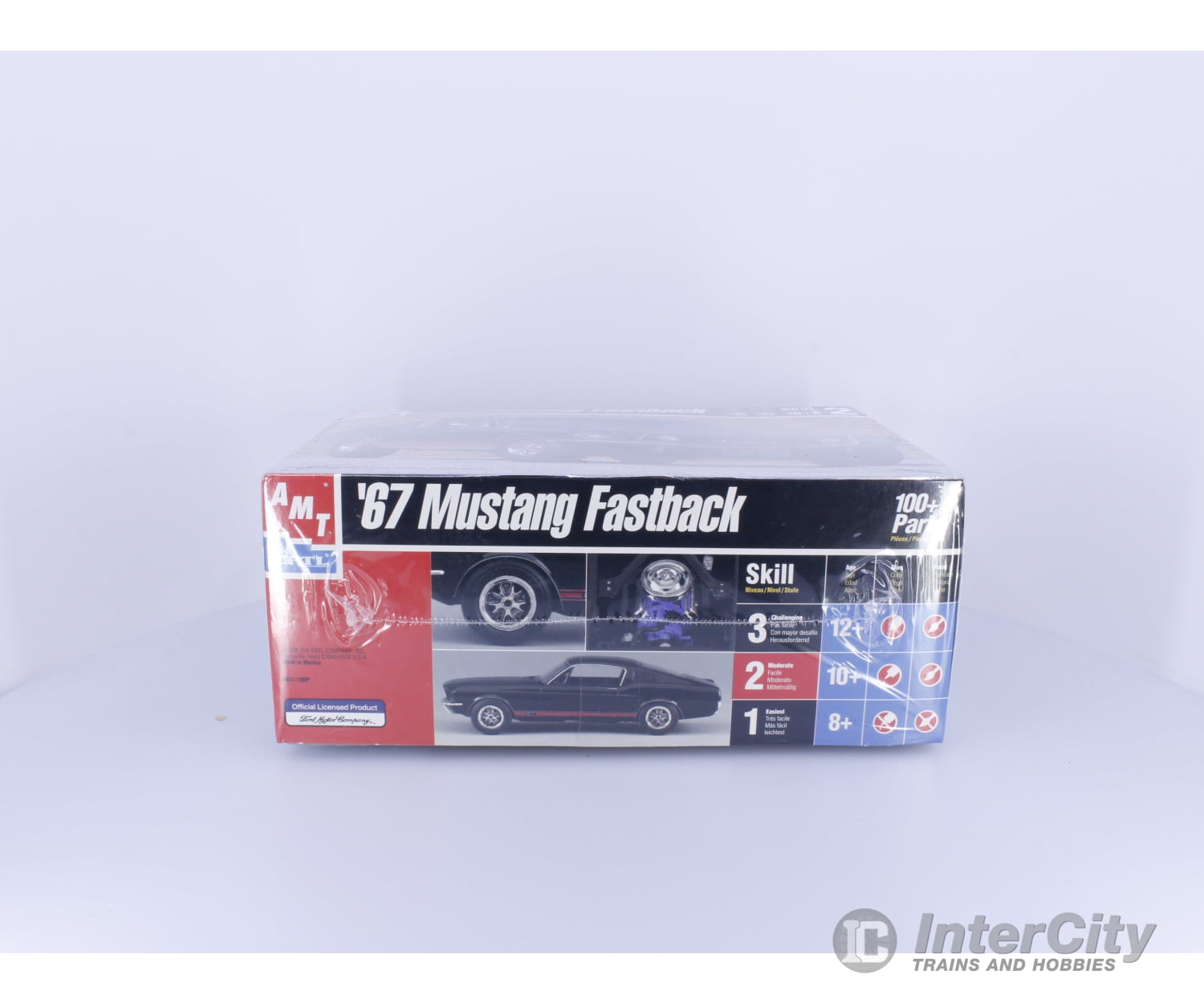 AMT 6631 G 1967 Ford Mustang Fastback Plastic Model Kit Cars & Trucks
