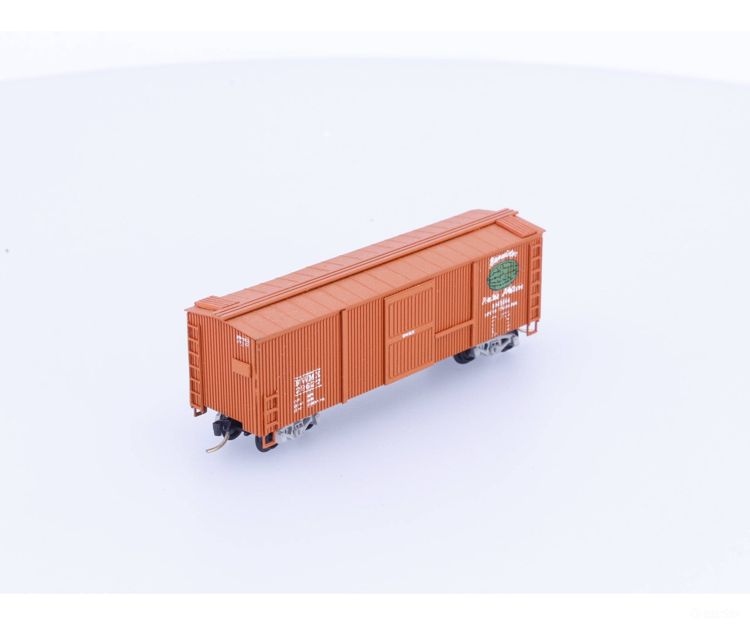 ANB 201WBC N Brass Watermelon Box Car Belton (BWMX) 29627 - Freight Cars