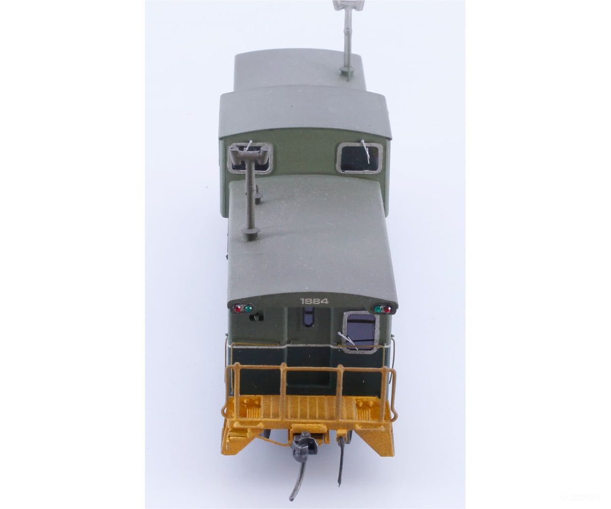 Andy W. Scale Models BCRSTCAB HO Custom Built and Painted Steel Caboose Extremely Rare BC Rail (BCOL) 1884 - Freight