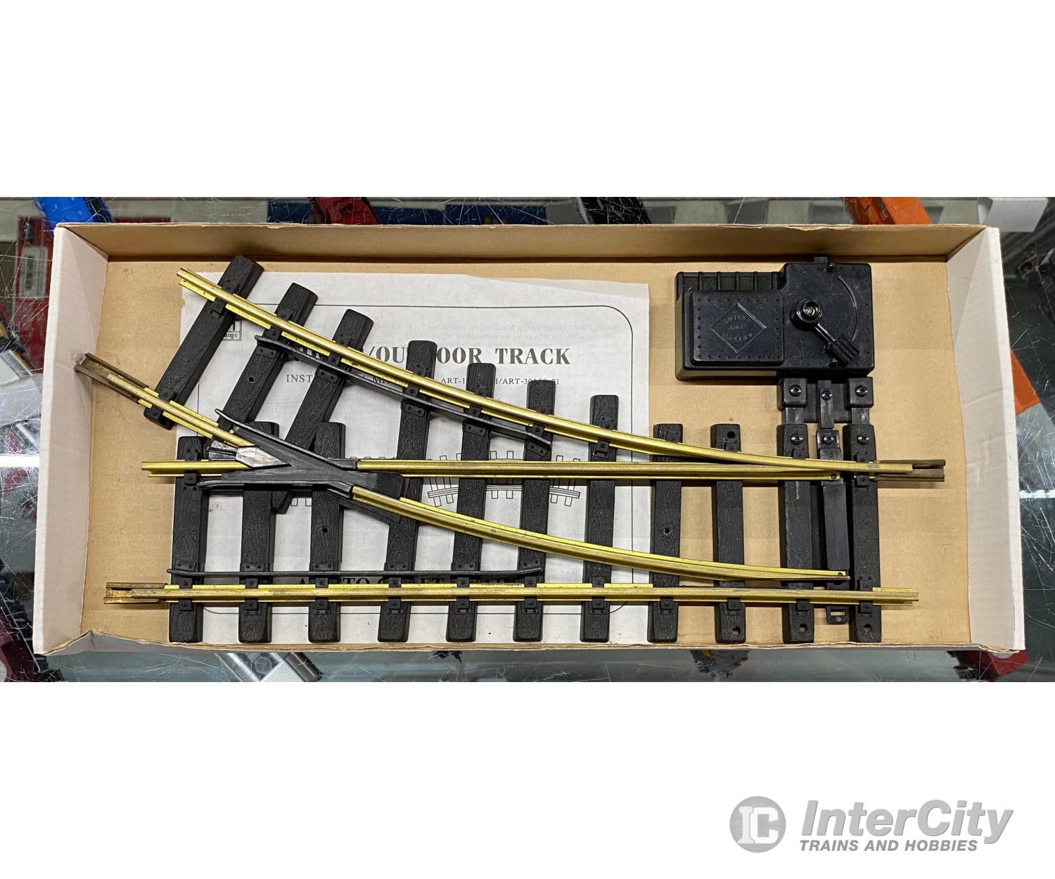 Aristo Craft 11200 G Right Hand Manual Switch Track & Turnouts