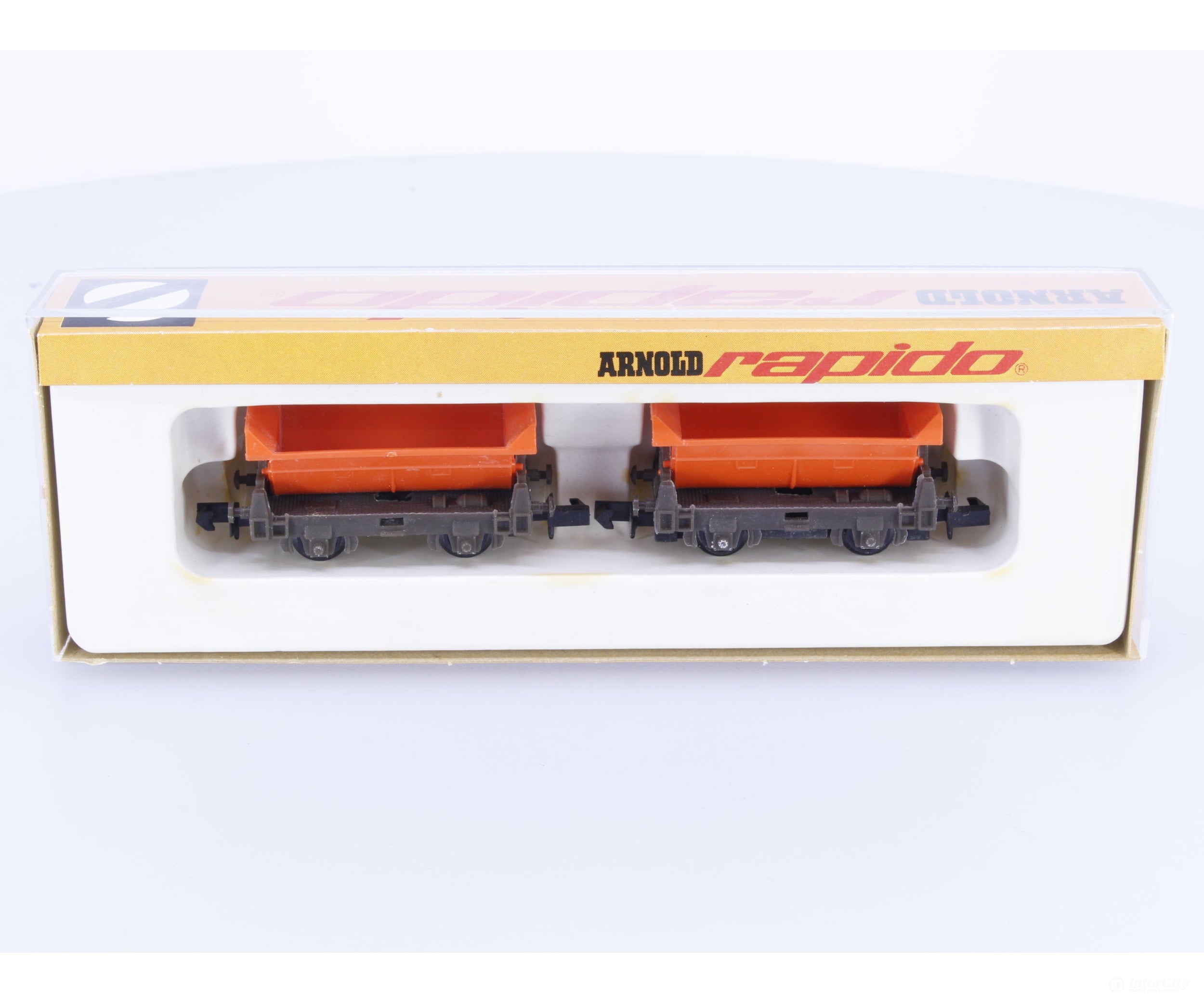 Arnold 0448 N 2x Dump Cars Undecorated - Freight Cars