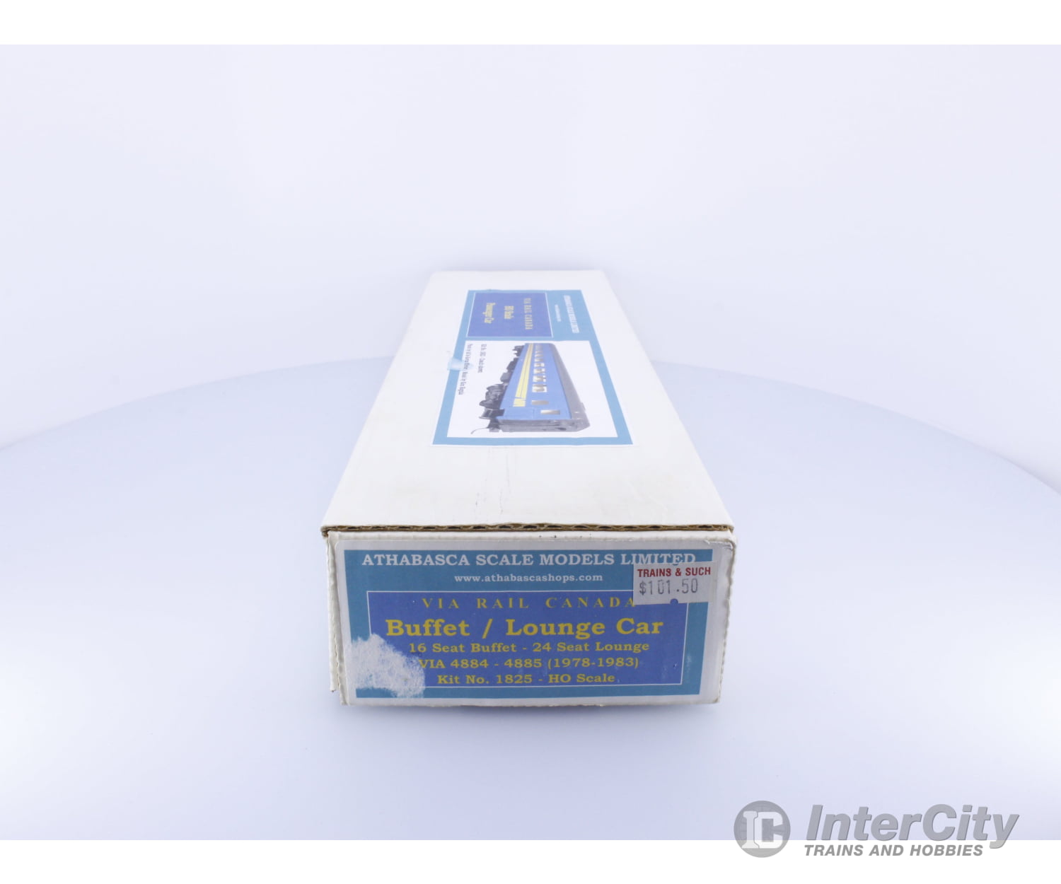 Athabasca 1825 HO Buffet Lounge Car Via Rail (VIA) 4884/4885 Passenger Cars