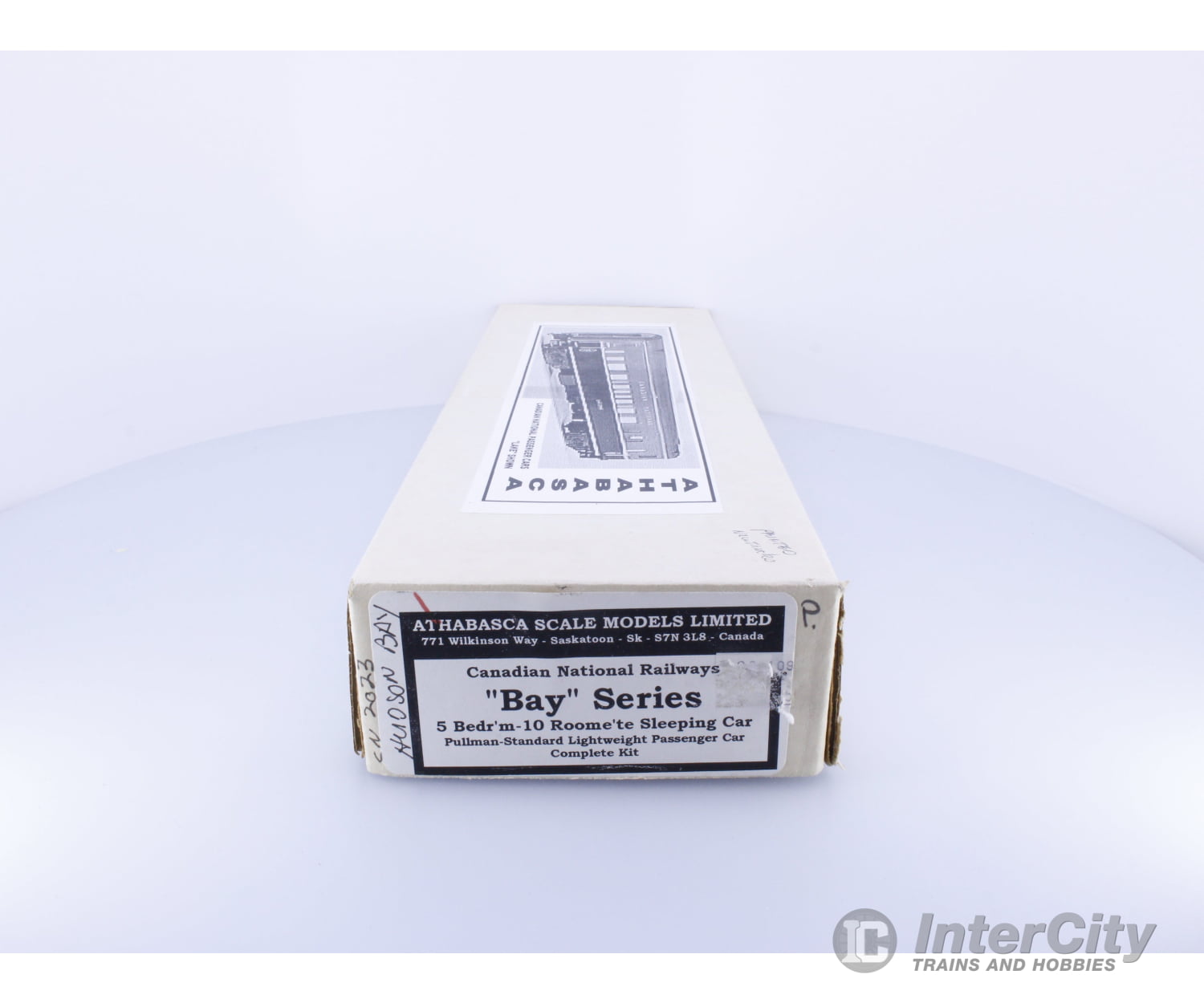 Athabasca 2023 HO Bay Series 5 Bedroom Sleeping Car Canadian National (CN) Passenger Cars