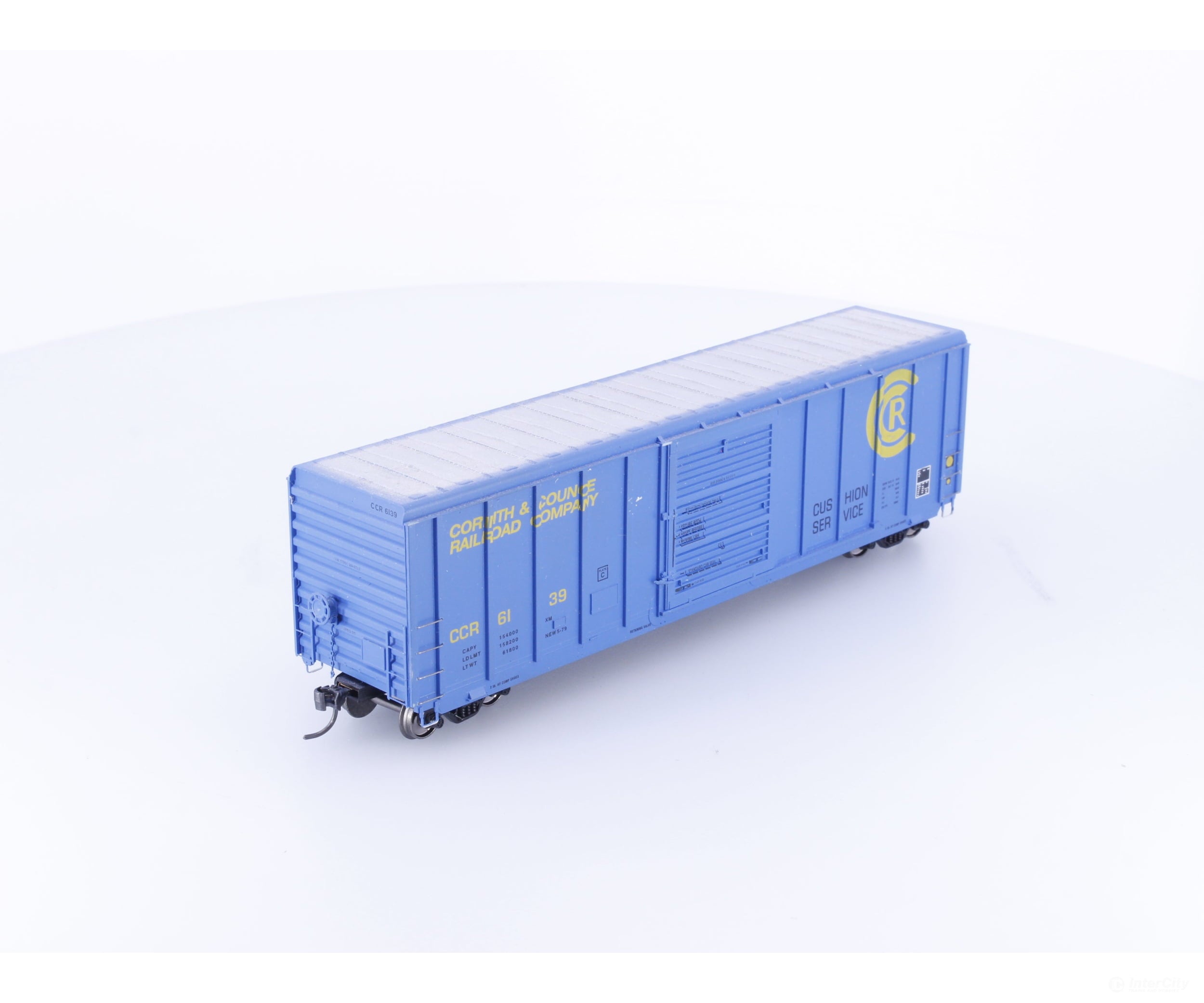 Athearn 05802 HO 50’ PS 5344 Single Door Boxcar Corinth & Counce (CCR) 6139 - Freight Cars