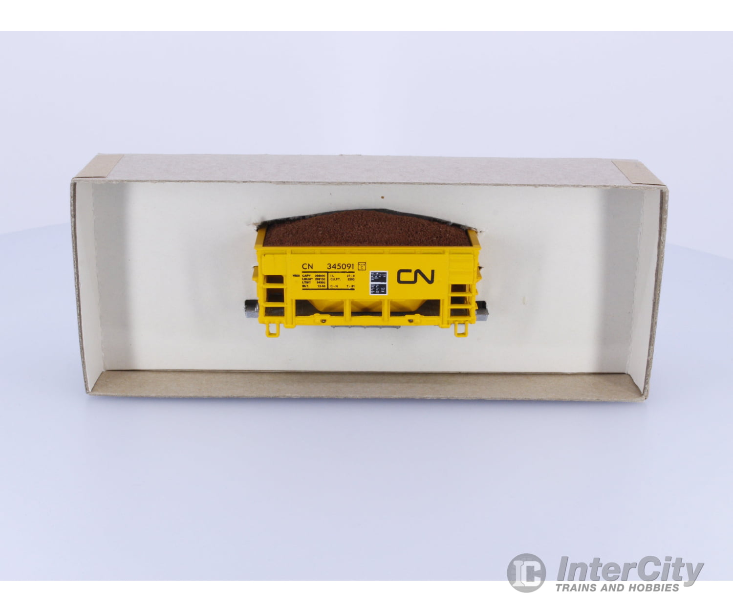 Athearn 1-106 HO Ore Car Kit Canadian National (CN) 345091 Freight Cars