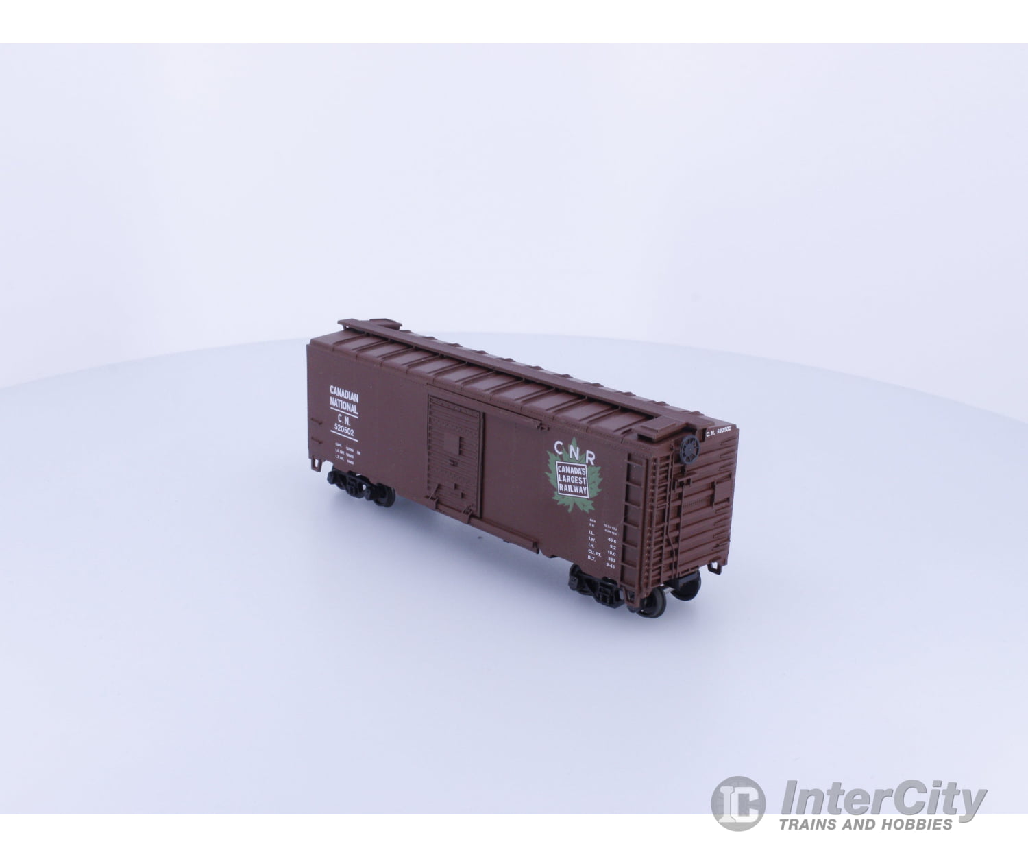Athearn 1-116 HO 40’ Boxcar Canadian National (CN) 520502 Freight Cars