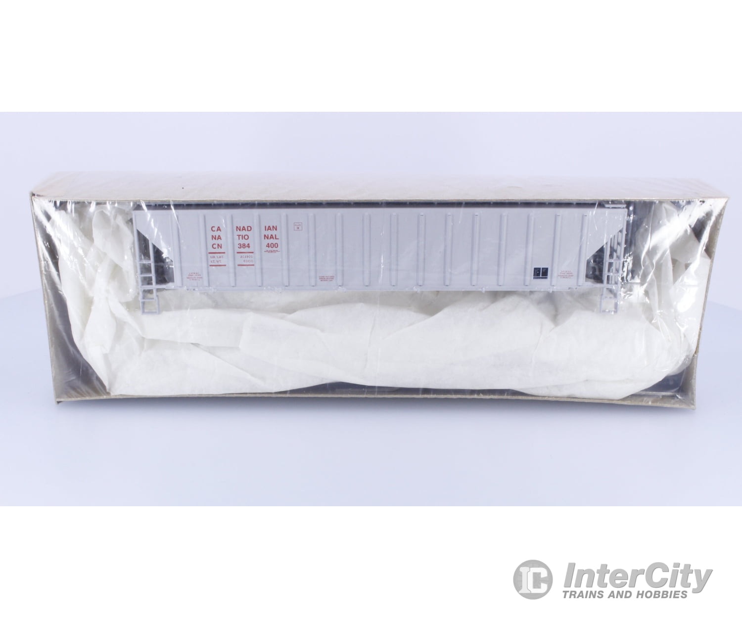 Athearn 1-142 HO 54’ Covered Hopper Kit Canadian National (CN) 384400 Freight Cars
