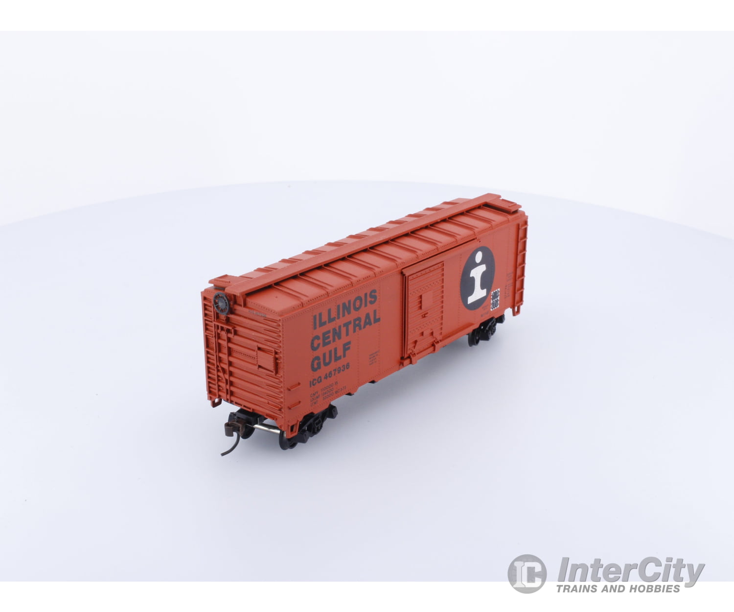 Athearn 106 HO ILLINOIS Central Gulf 40ft boxcar Illinois Central (IC) 467936 Freight Cars