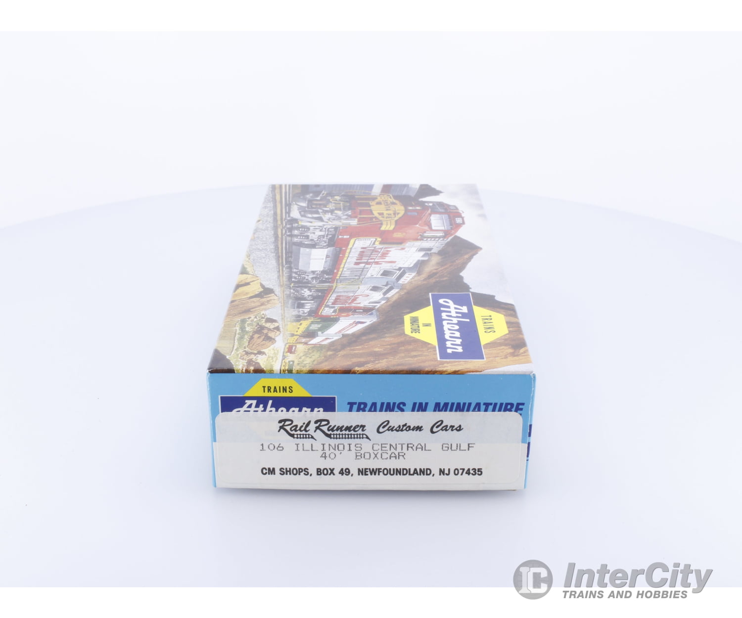 Athearn 106 HO ILLINOIS Central Gulf 40ft boxcar Illinois Central (IC) 467936 Freight Cars