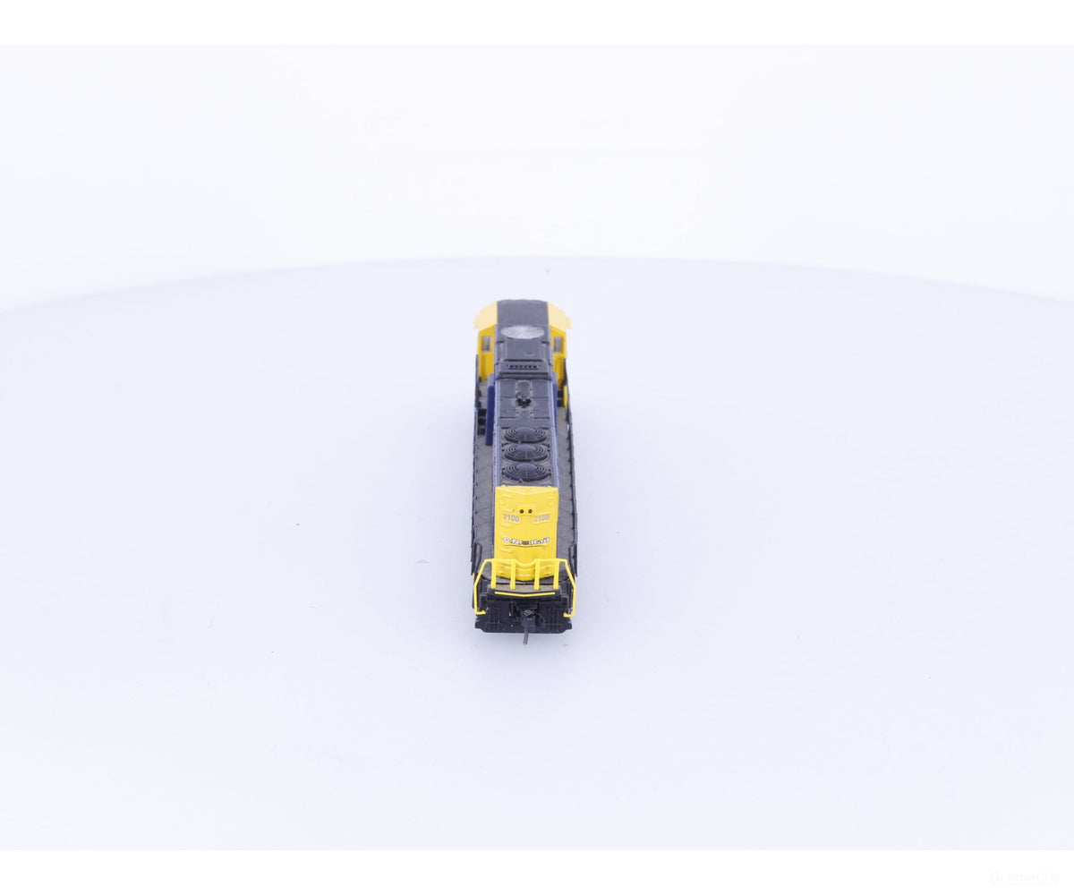 Athearn 10732 N SD75I Diesel Locomotive Ontario Northland (ONT) 2 Analog DC - Locomotives
