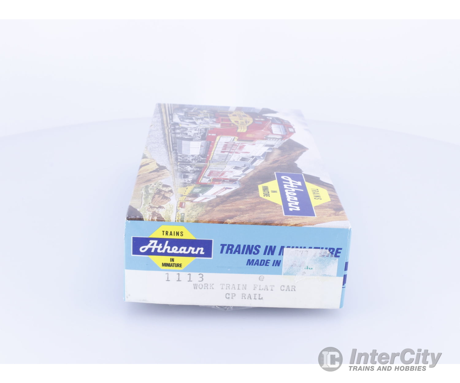 Athearn 1113 HO Work Train Flat Car Kit Canadian Pacific (CP) 411130 Freight Cars