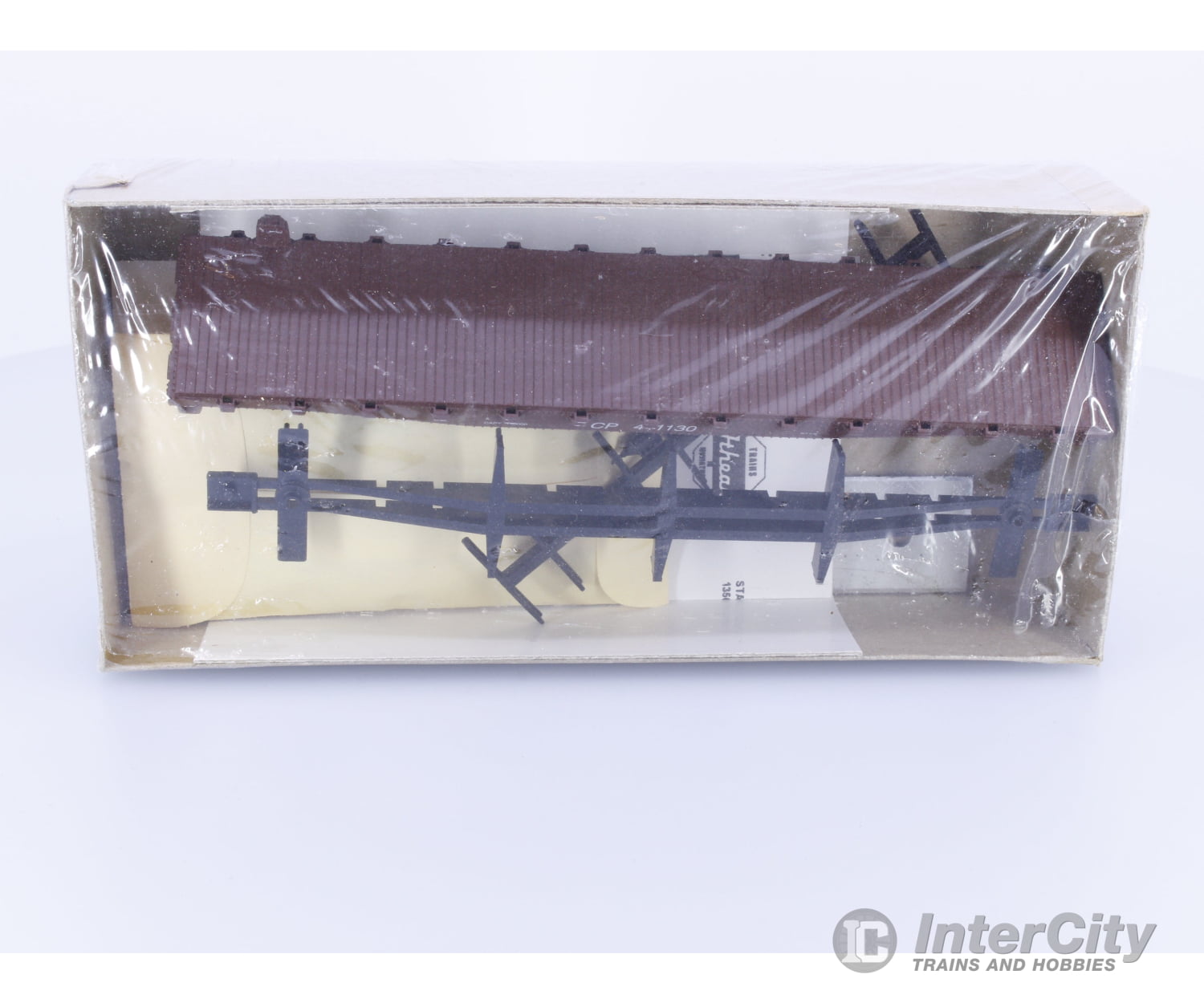 Athearn 1113 HO Work Train Flat Car Kit Canadian Pacific (CP) 411130 Freight Cars