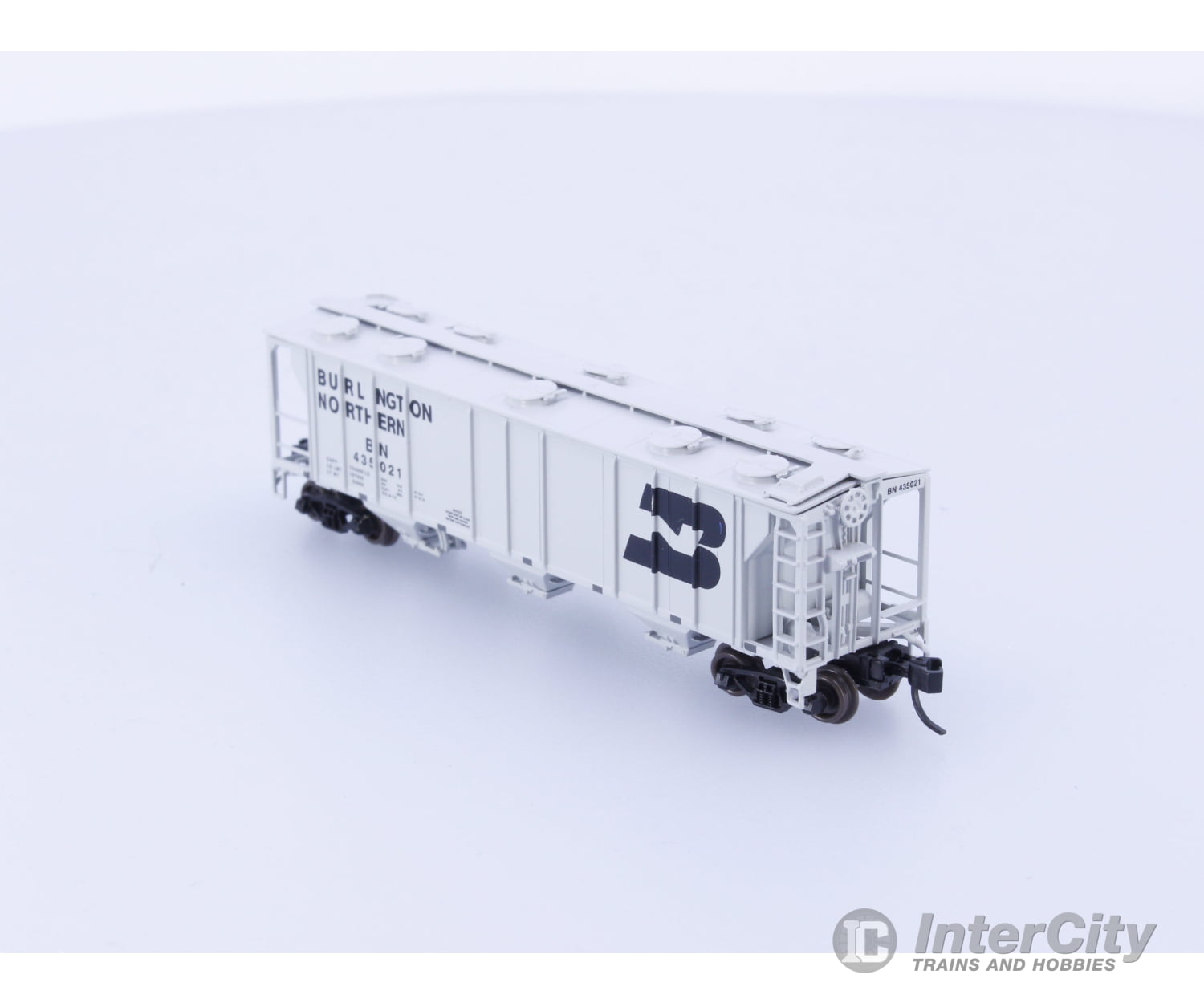 Athearn 11356 N PS 2893 Covered Hopper Burlington Northern (BN) 435021 Freight Cars