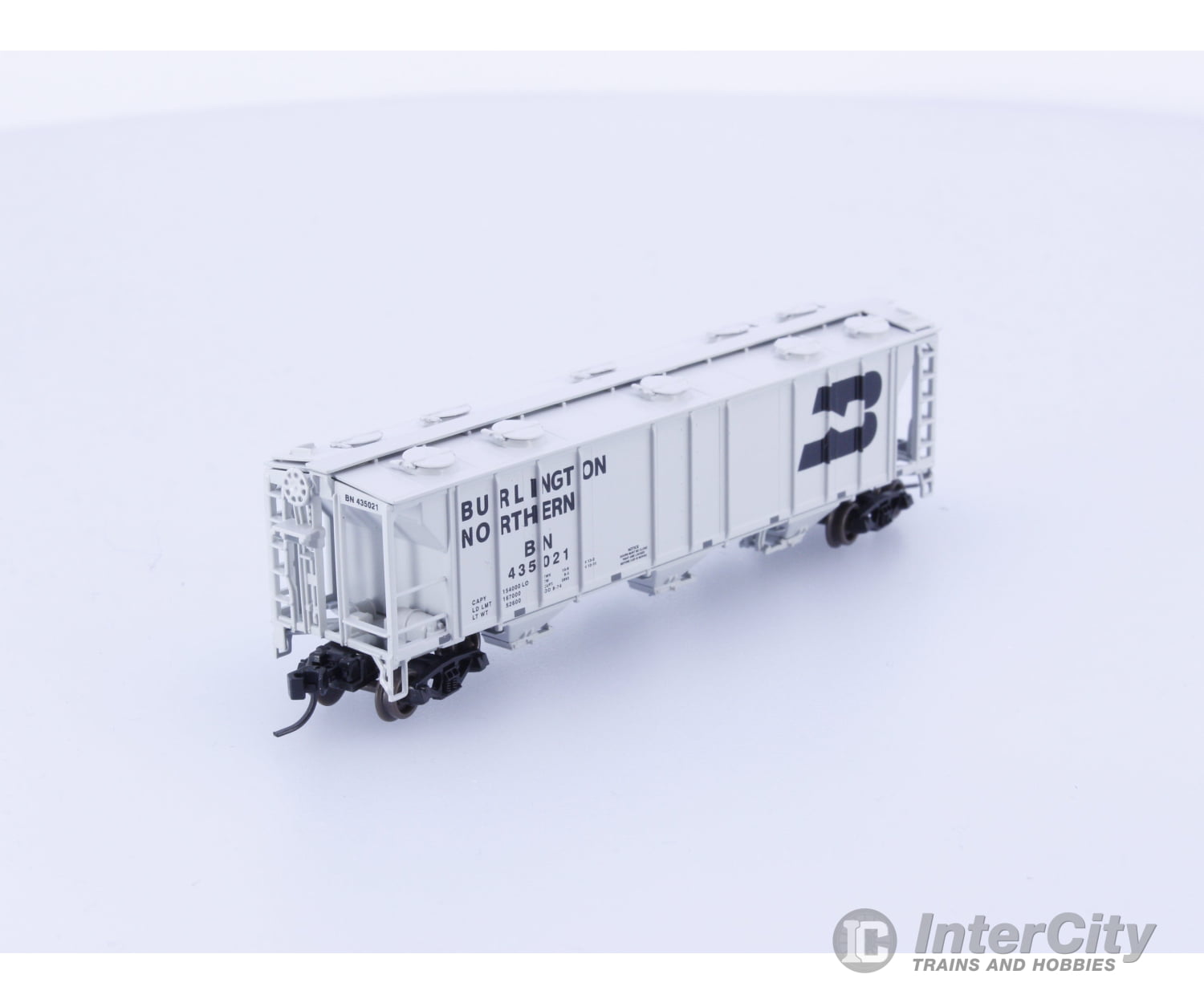 Athearn 11356 N PS 2893 Covered Hopper Burlington Northern (BN) 435021 Freight Cars