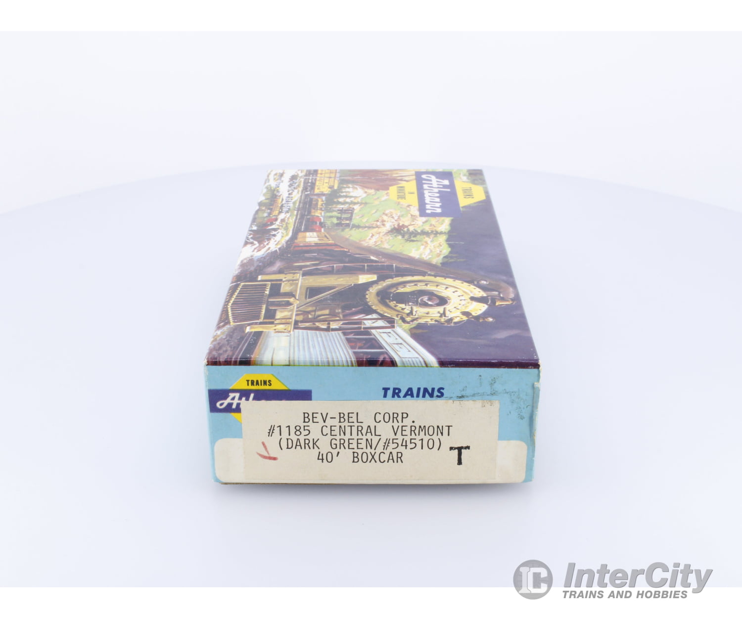 Athearn 1185 HO 40’ Box Car Vermont Railway (VTR) 54510 Freight Cars