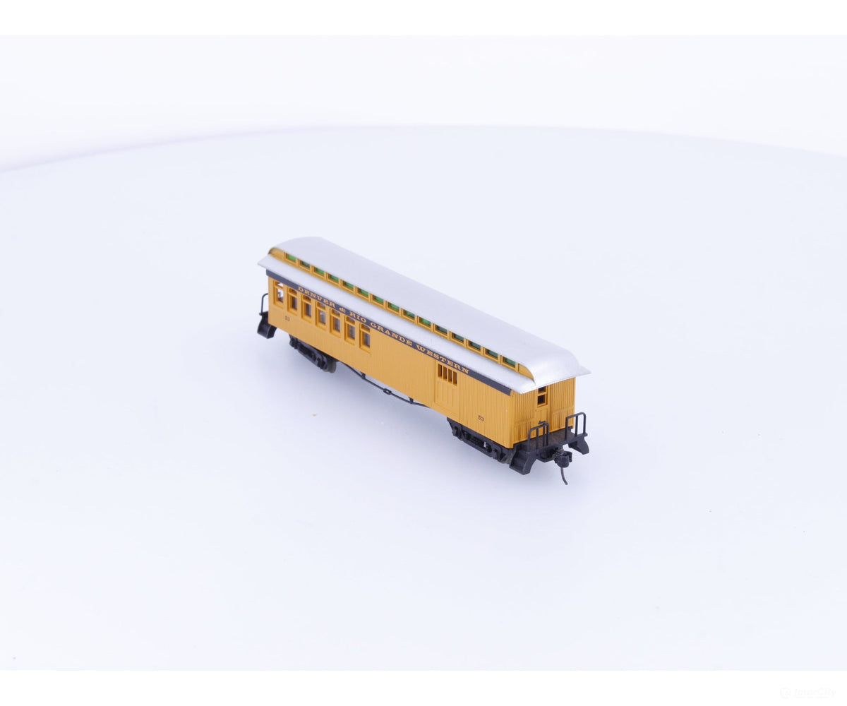 Athearn 11929 N 50’ Overland Combination Car Denver and Rio Grande Western (DRGW) 53 - Freight Cars