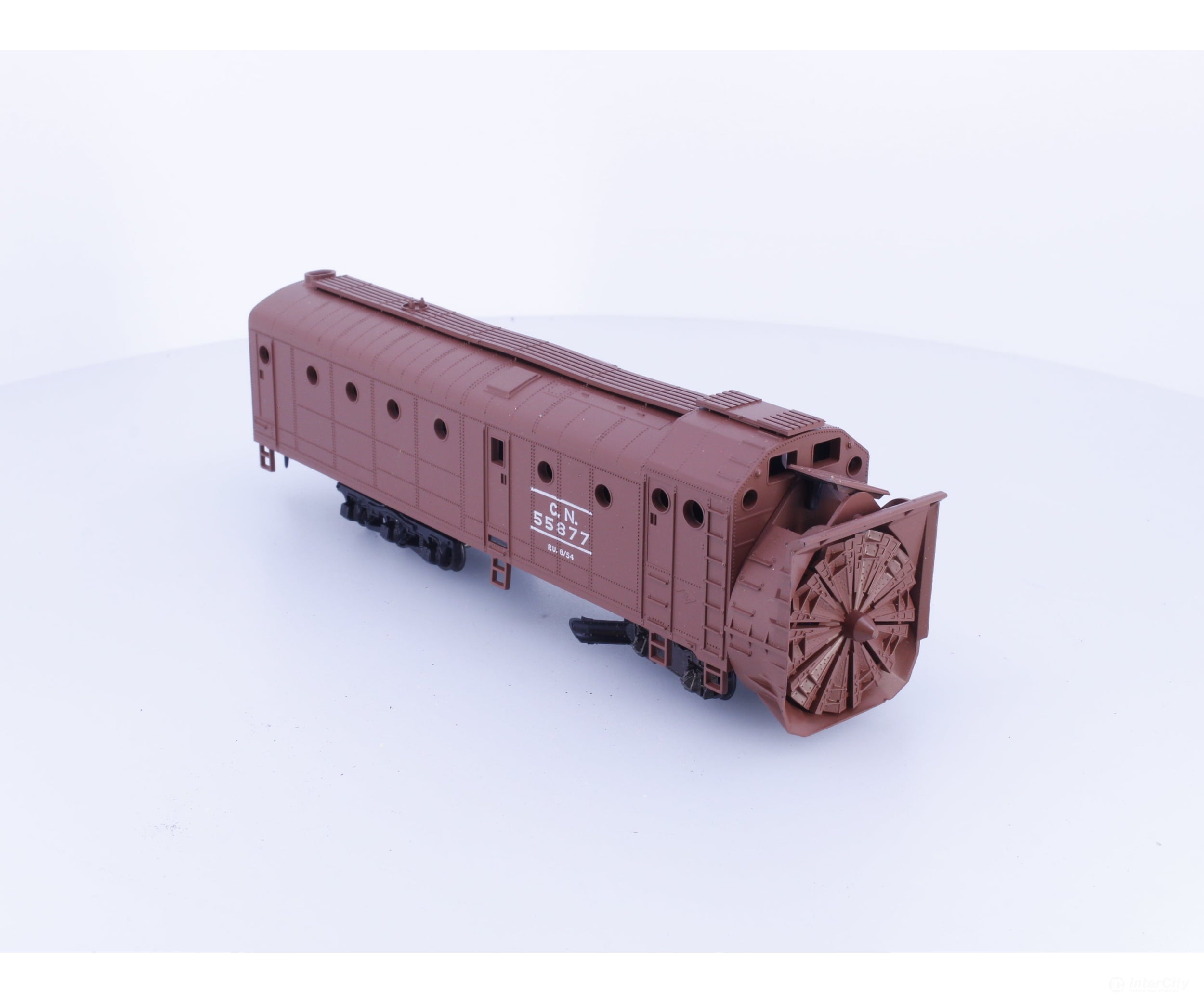 Athearn 1195 HO Rotary Snowplow Canadian National (CN) 55877 - Freight Cars