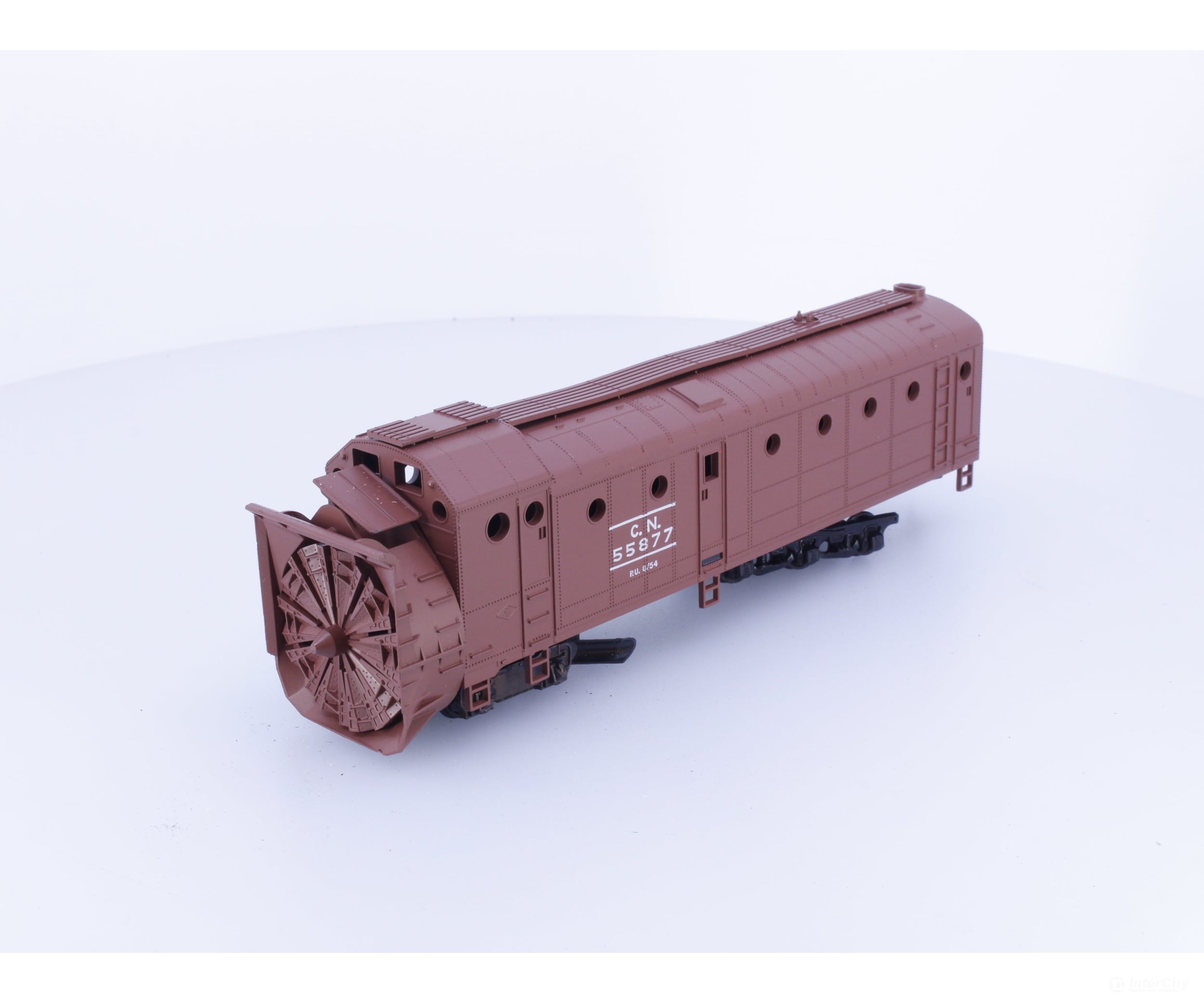 Athearn 1195 HO Rotary Snowplow Canadian National (CN) 55877 - Freight Cars