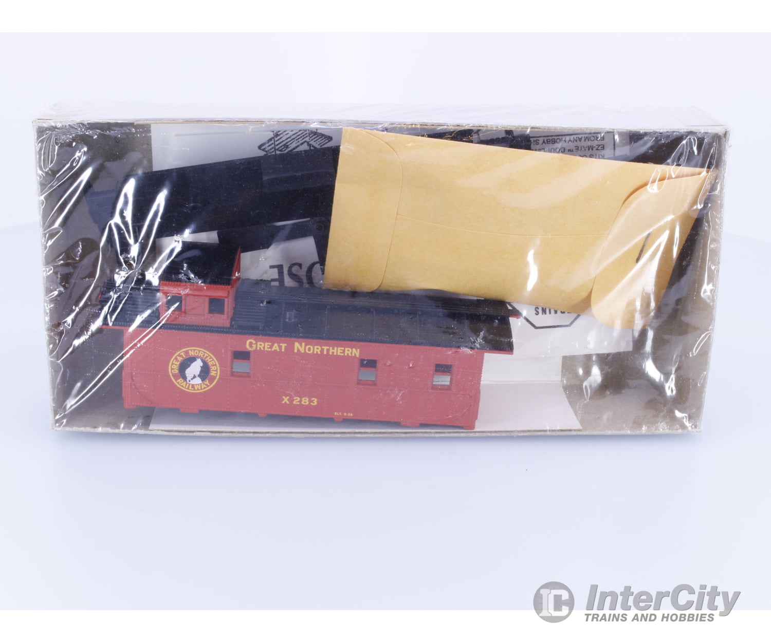 Athearn 1260 HO Cupola Caboose Kit Great Northern (GN) X283 (#1) Freight Cars