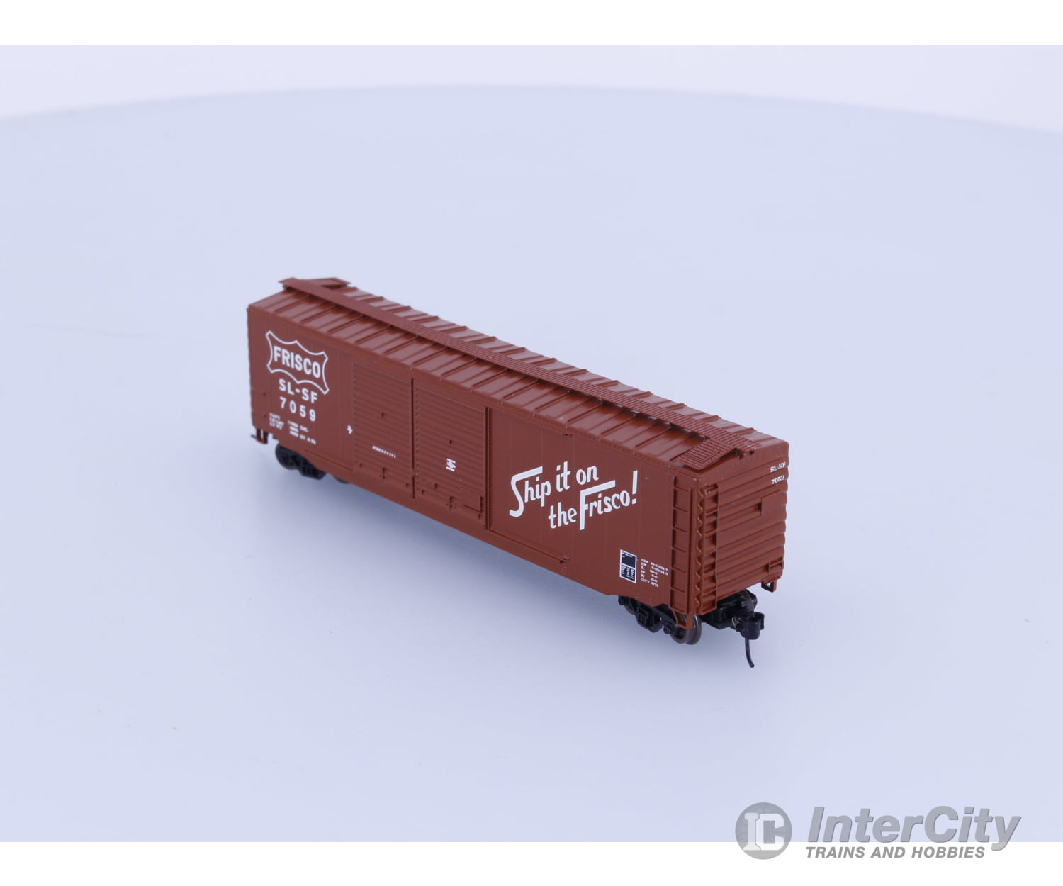 Athearn 14189 N 50’ PS-1 Box Car Double Door SLSanta Fe (SF) 7059 Freight Cars
