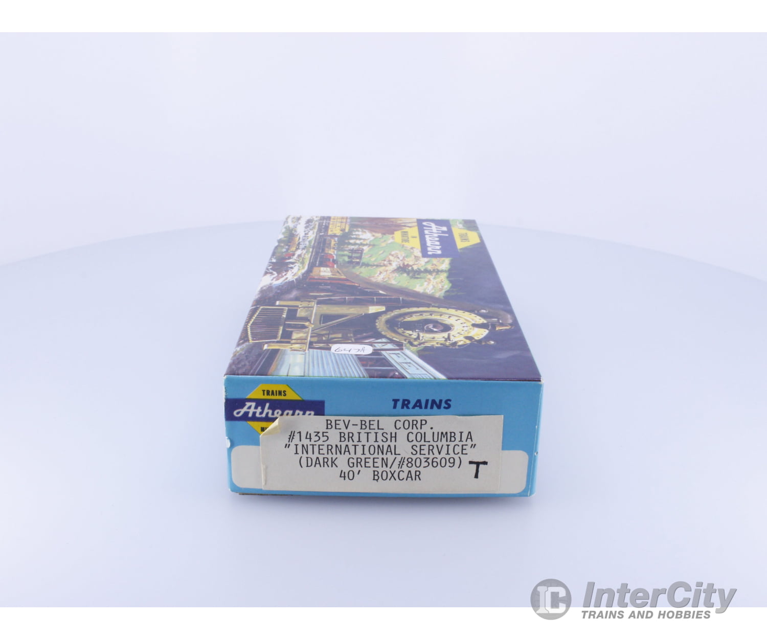Athearn 1435 HO 40’ Box Car Kit BC Rail (BCOL) 803609 Freight Cars