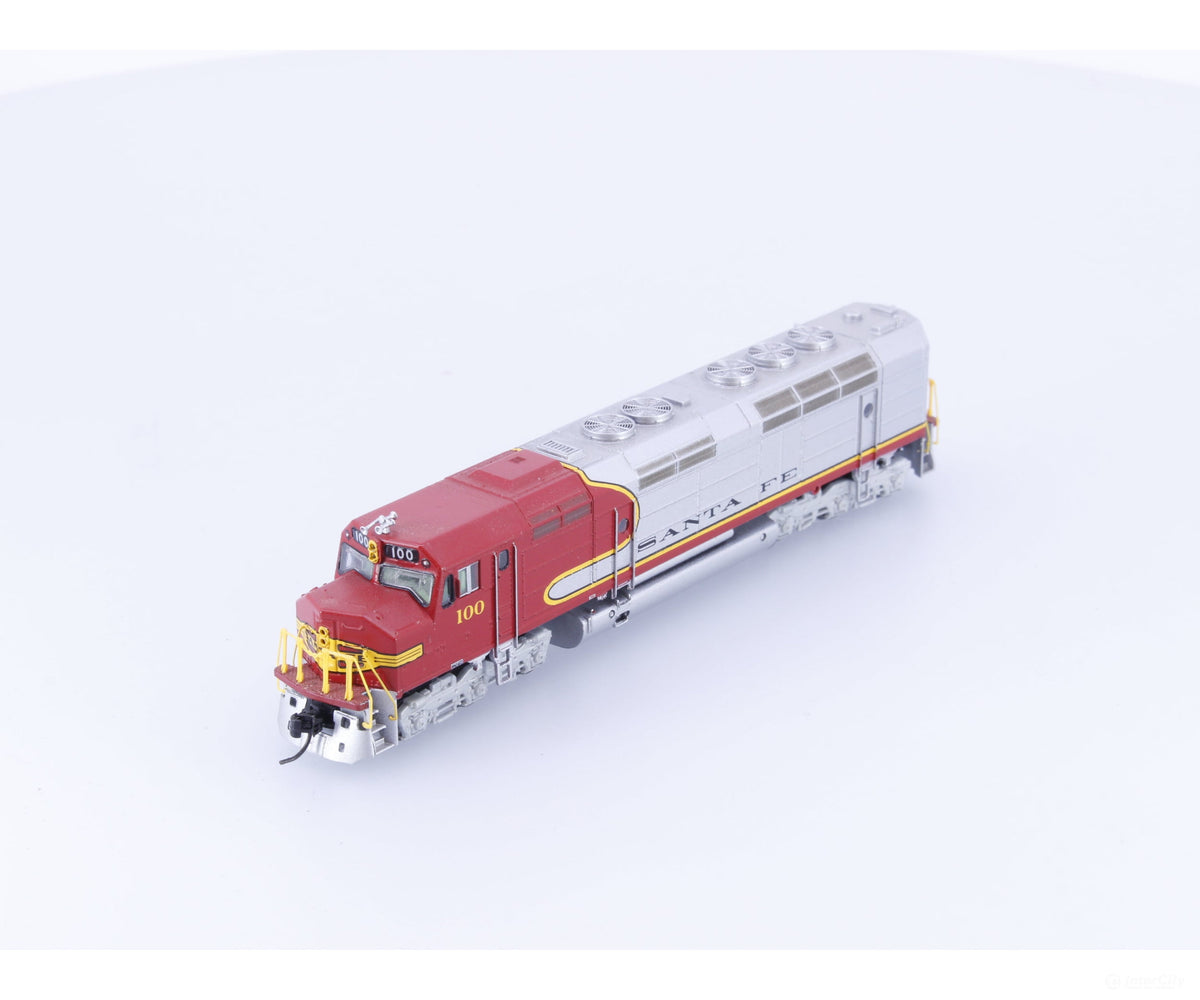 Athearn 16809 N EMD FP45 Diesel Locomotive Santa Fe (SF) 100 Analog DC - Locomotives